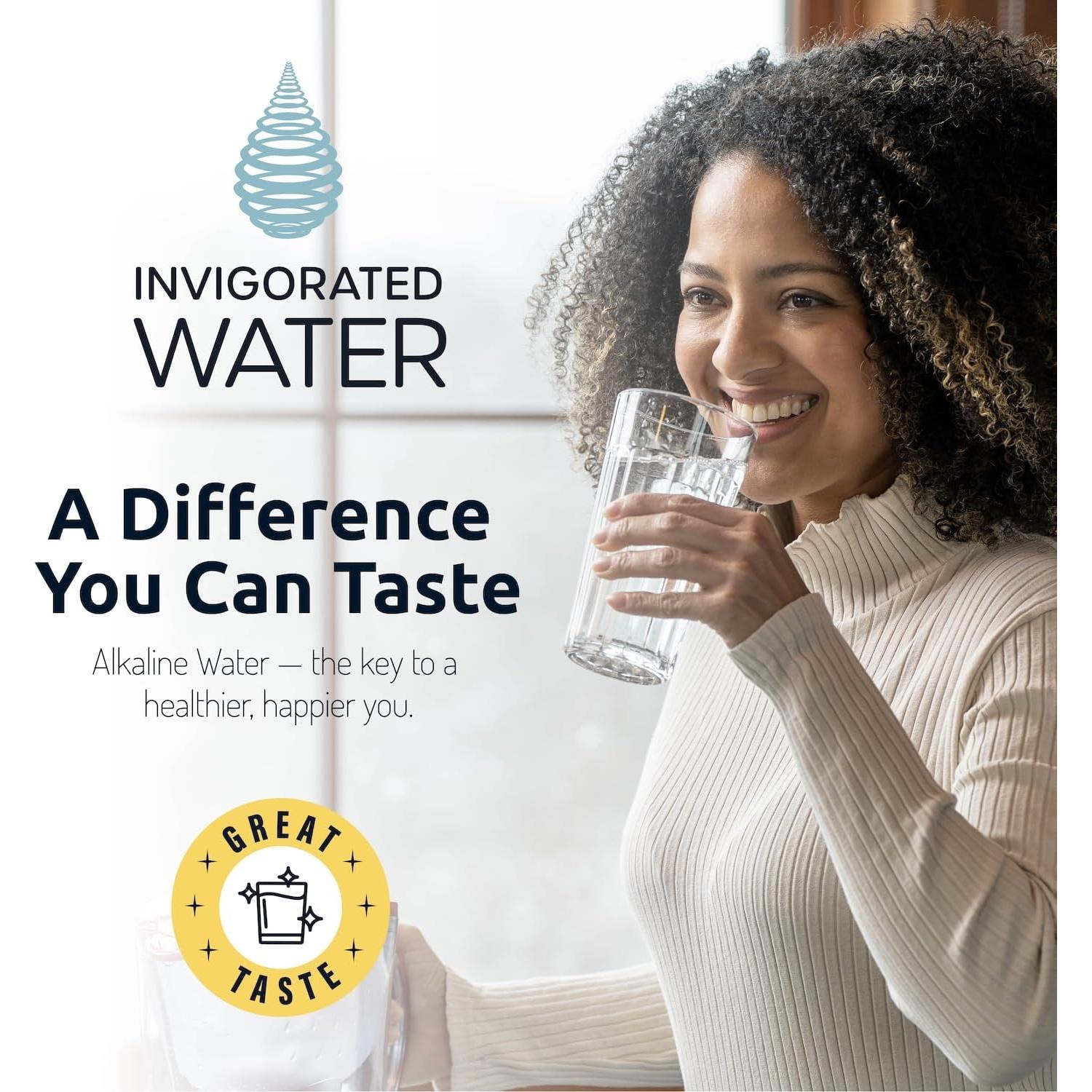 Filtros de Agua Alcalina Brita Agua Revitalizada - Paquete de 3