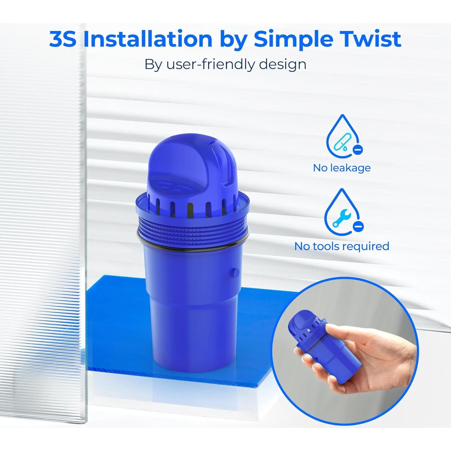 Filtros de Agua Waterdrop para Sistemas PUR - Paquete de 2