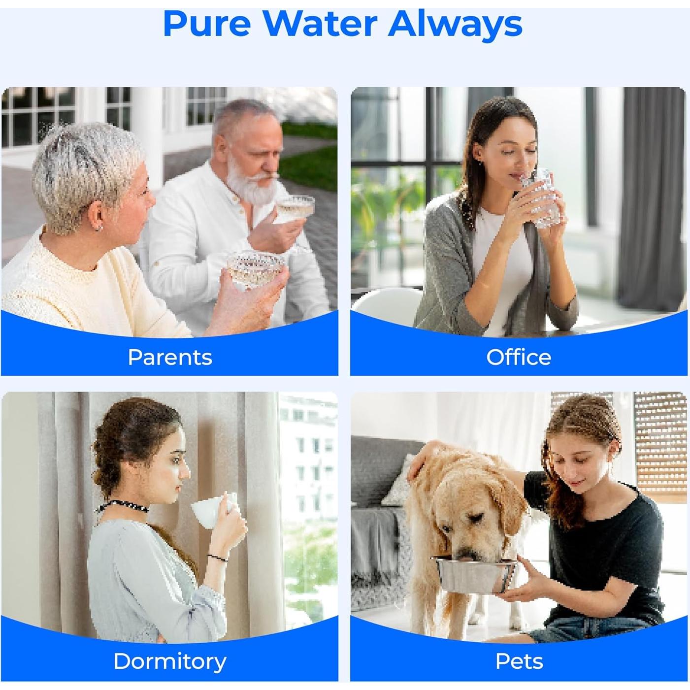 Filtros de Agua Waterdrop para Sistemas PUR - Paquete de 2