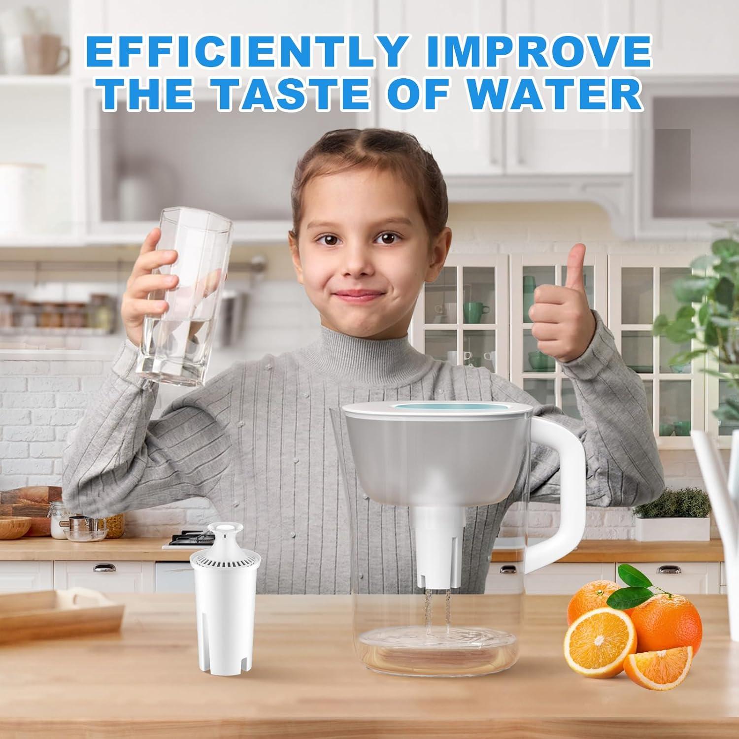 Filtro de Agua Tikstoy Compatible con Brita y Mavea - 3 Unidades