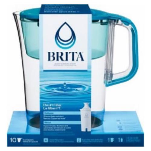 Jarra de Filtro de Agua Brita 50686 2.37L Acero Inoxidable