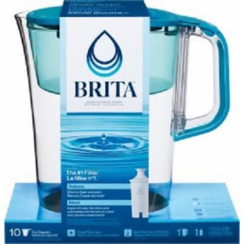 Jarra de Filtro de Agua Brita 50686 2.37L Acero Inoxidable