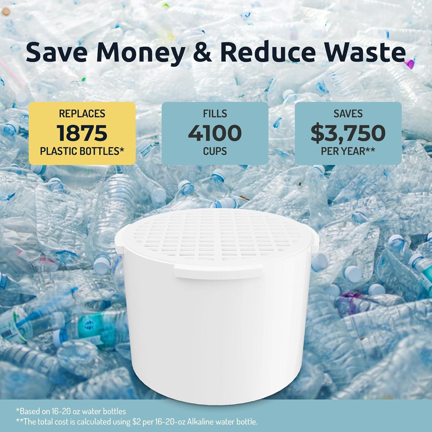 Filtro de Agua Alcalina Invigorated PH002 - Reemplazo 1000L