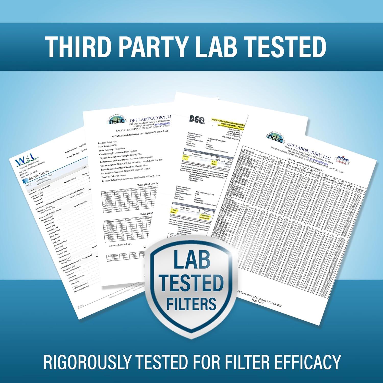 Filtros de Reemplazo Seychelle para Jarra Dual Gen 2 - 2 Unidades