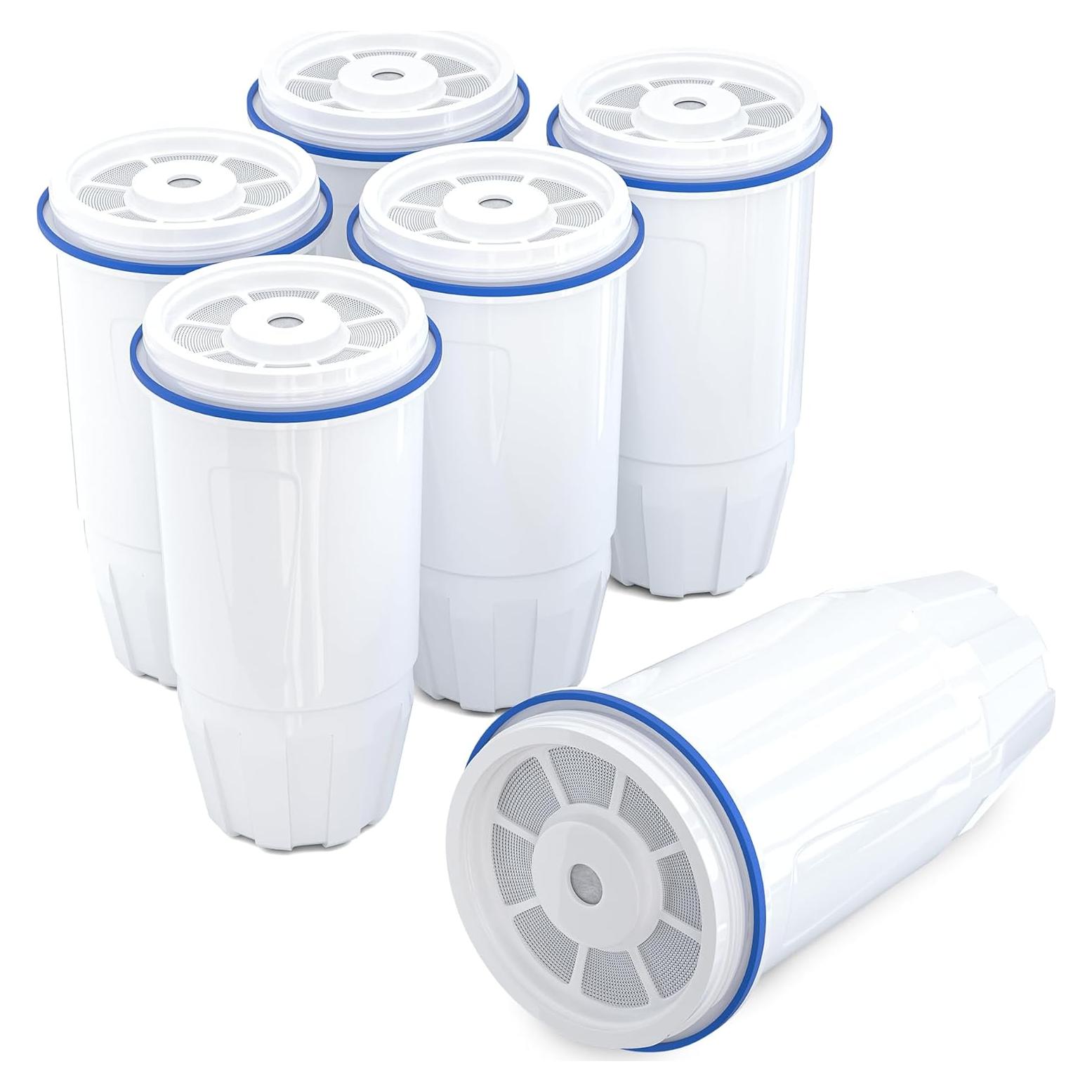 Filtro de Agua Mejorado DESENRUIS para Jarras y Dispensadores - Paquete de 6