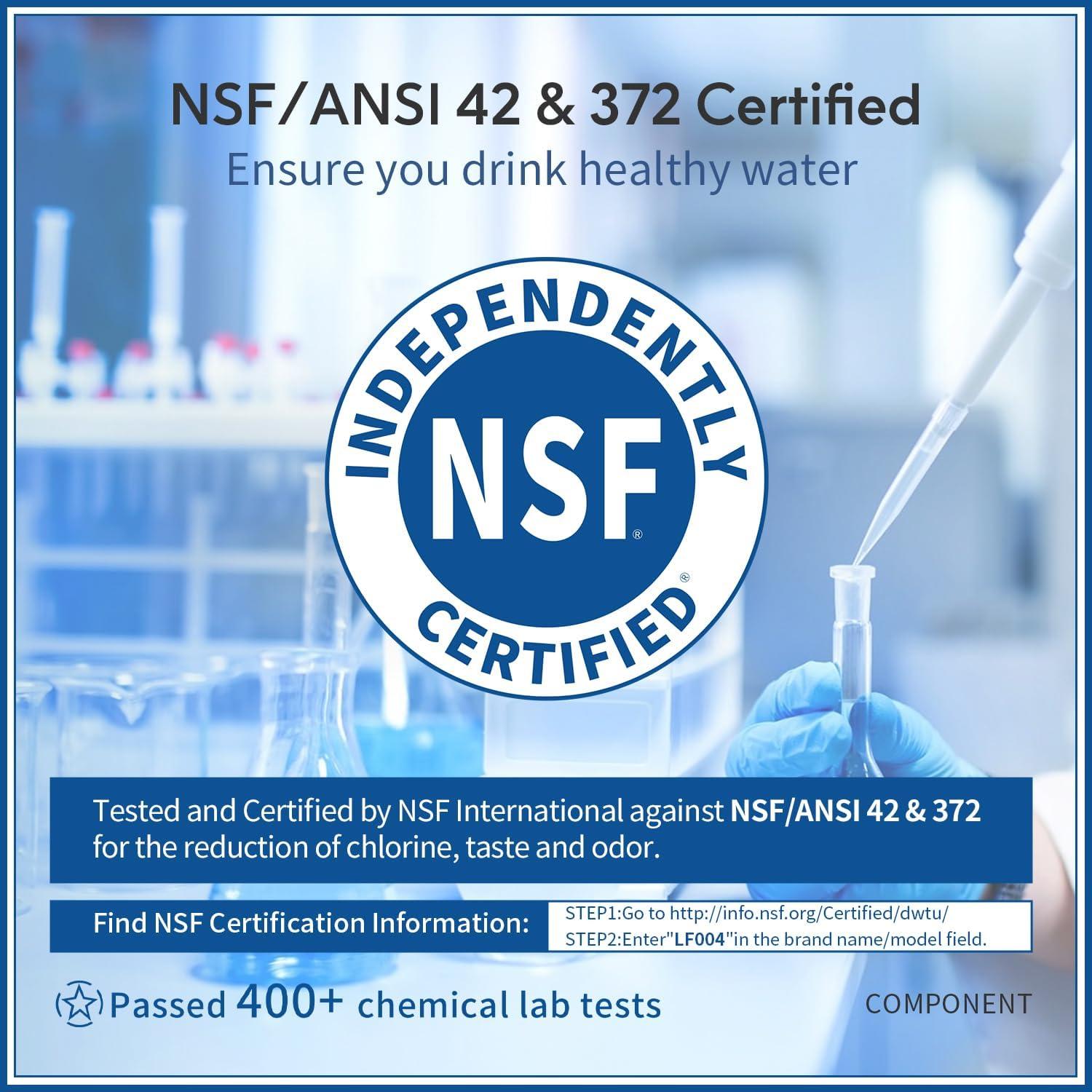 Filtro de Agua Lifefilter LF043 - Reemplazo para Jarras - Paquete de 4