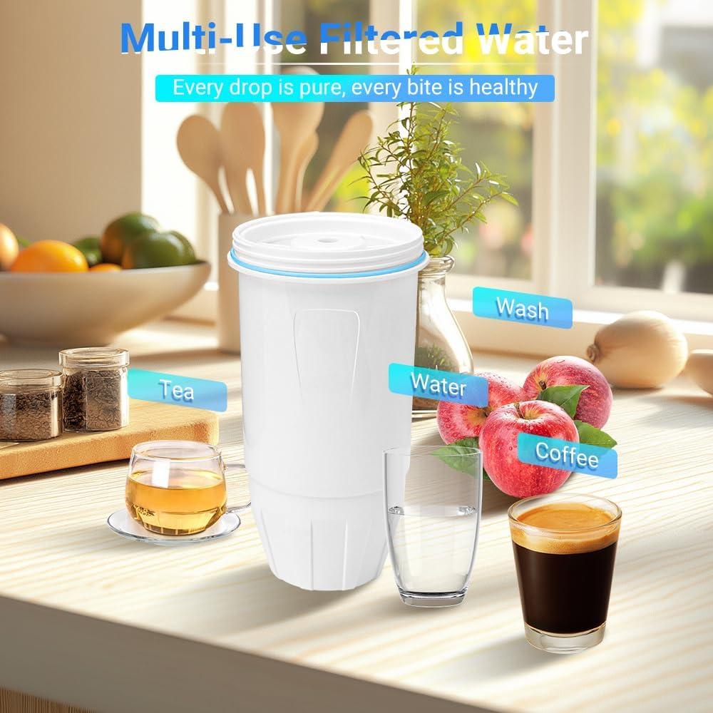 Filtro de Agua DESENRUIS Compatible Jarra Zero - Paquete de 6