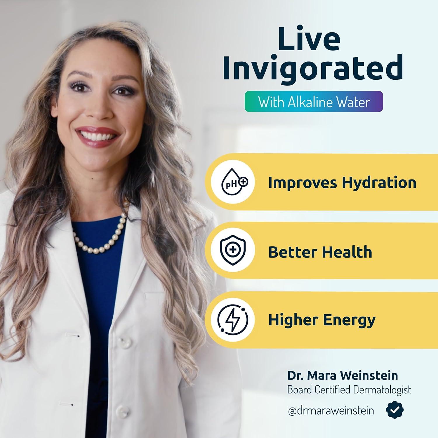 Filtro de Agua Alcalina PH001 y Membrana UF PH002 - 3 Unidades