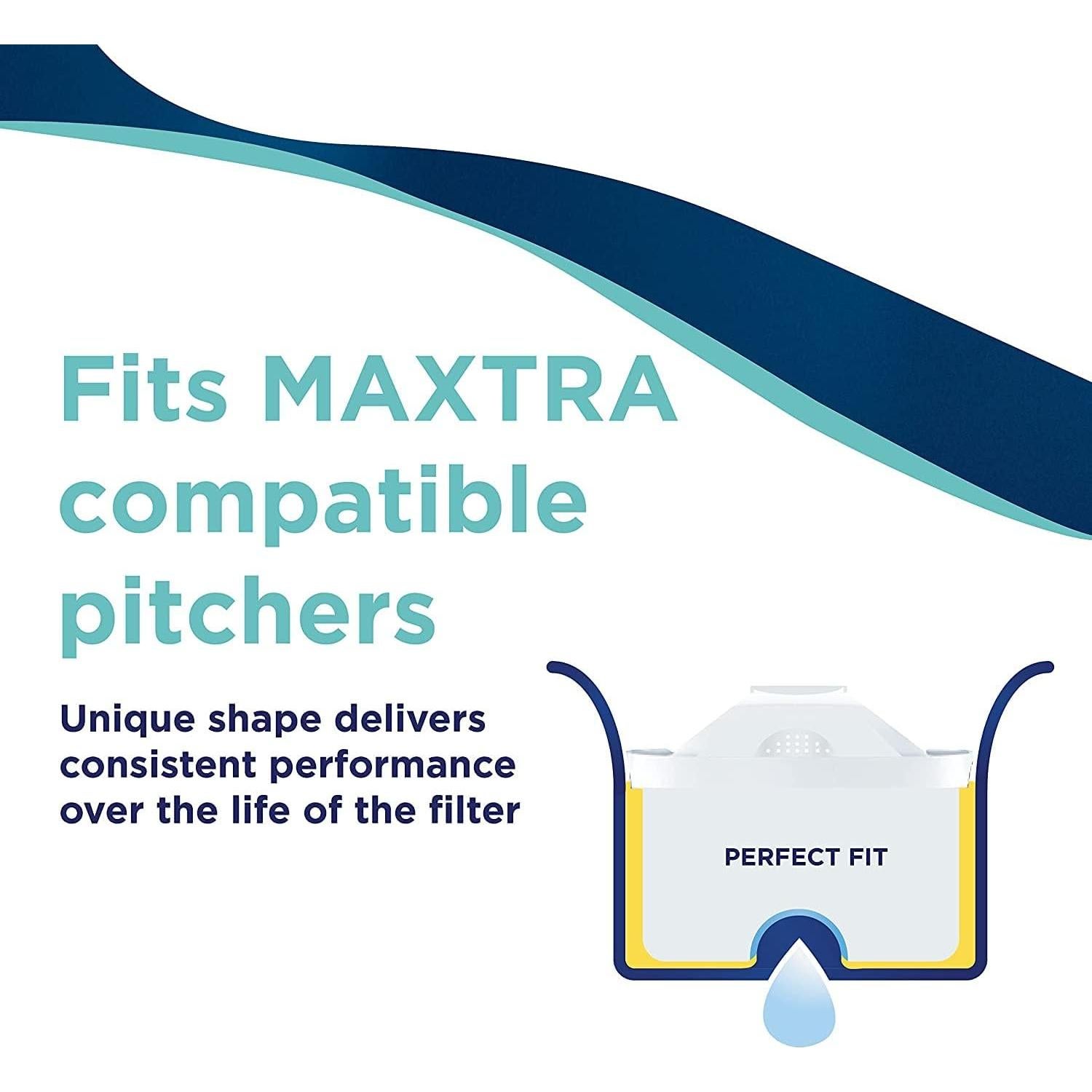 Filtro de Agua MAVEA Maxtra - Paquete de 3 Unidades, 357g
