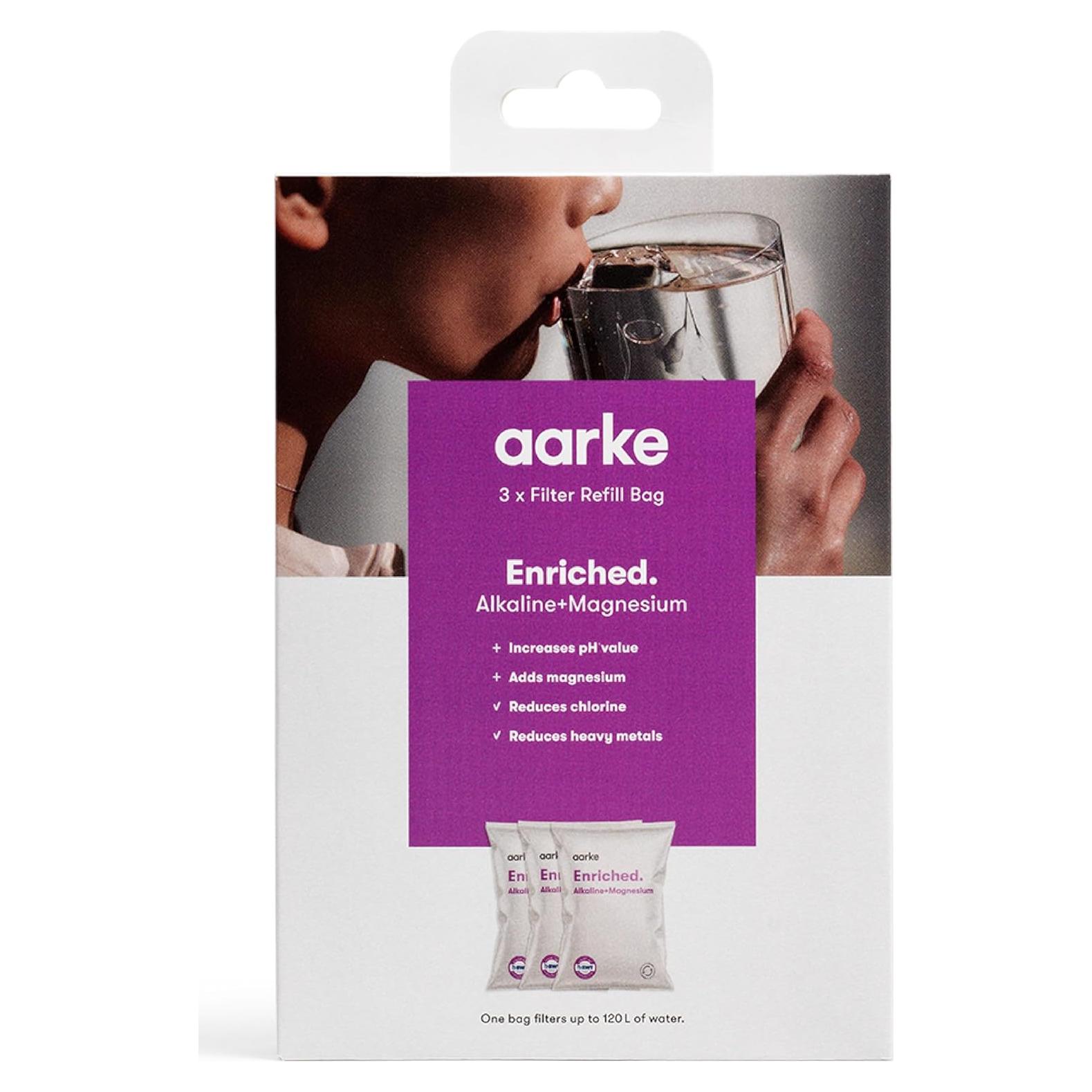 Filtro Granulado aarke - Recarga Ecológica pH Alcalino (3 Unidades)