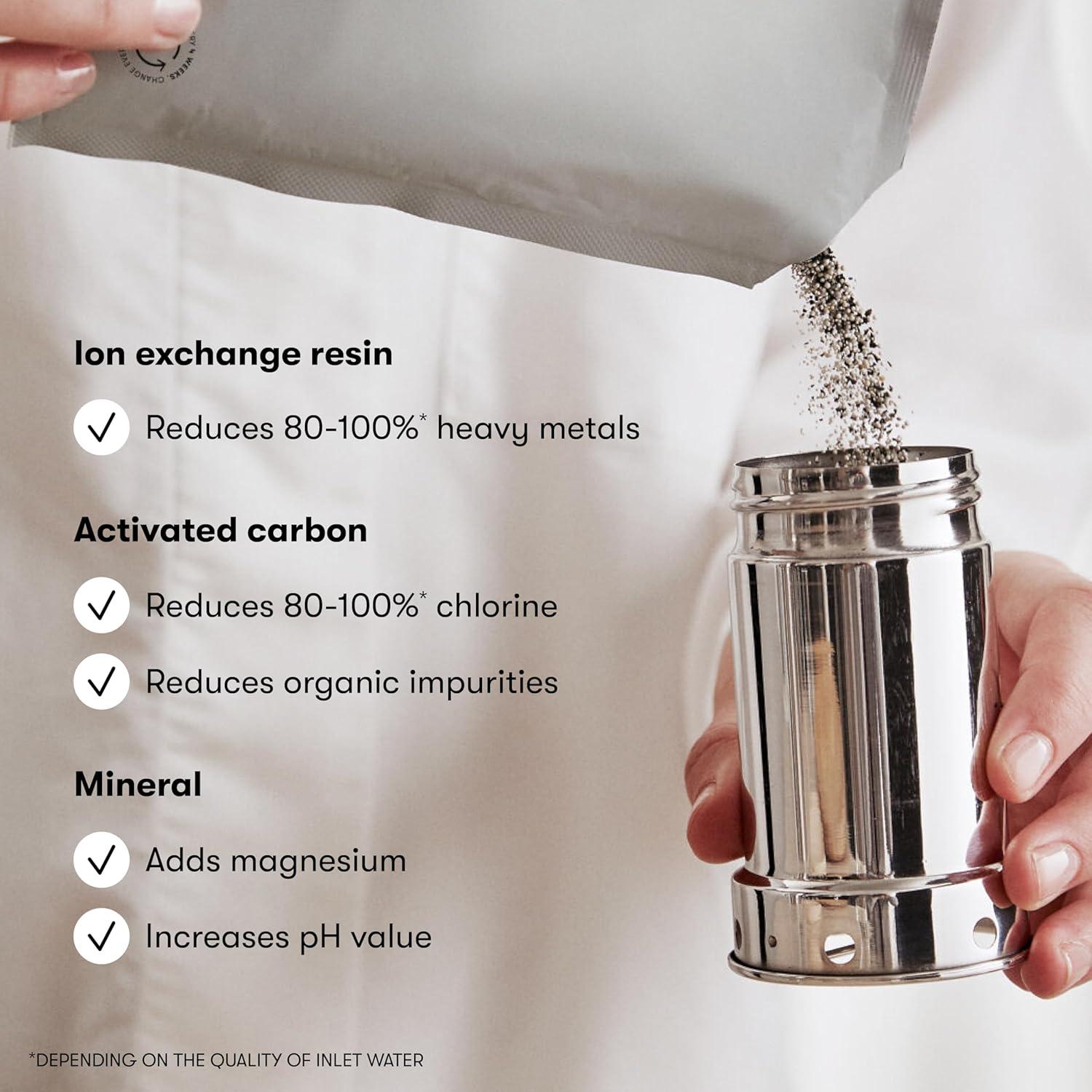 Filtro Granulado aarke - Recarga Ecológica pH Alcalino (3 Unidades)