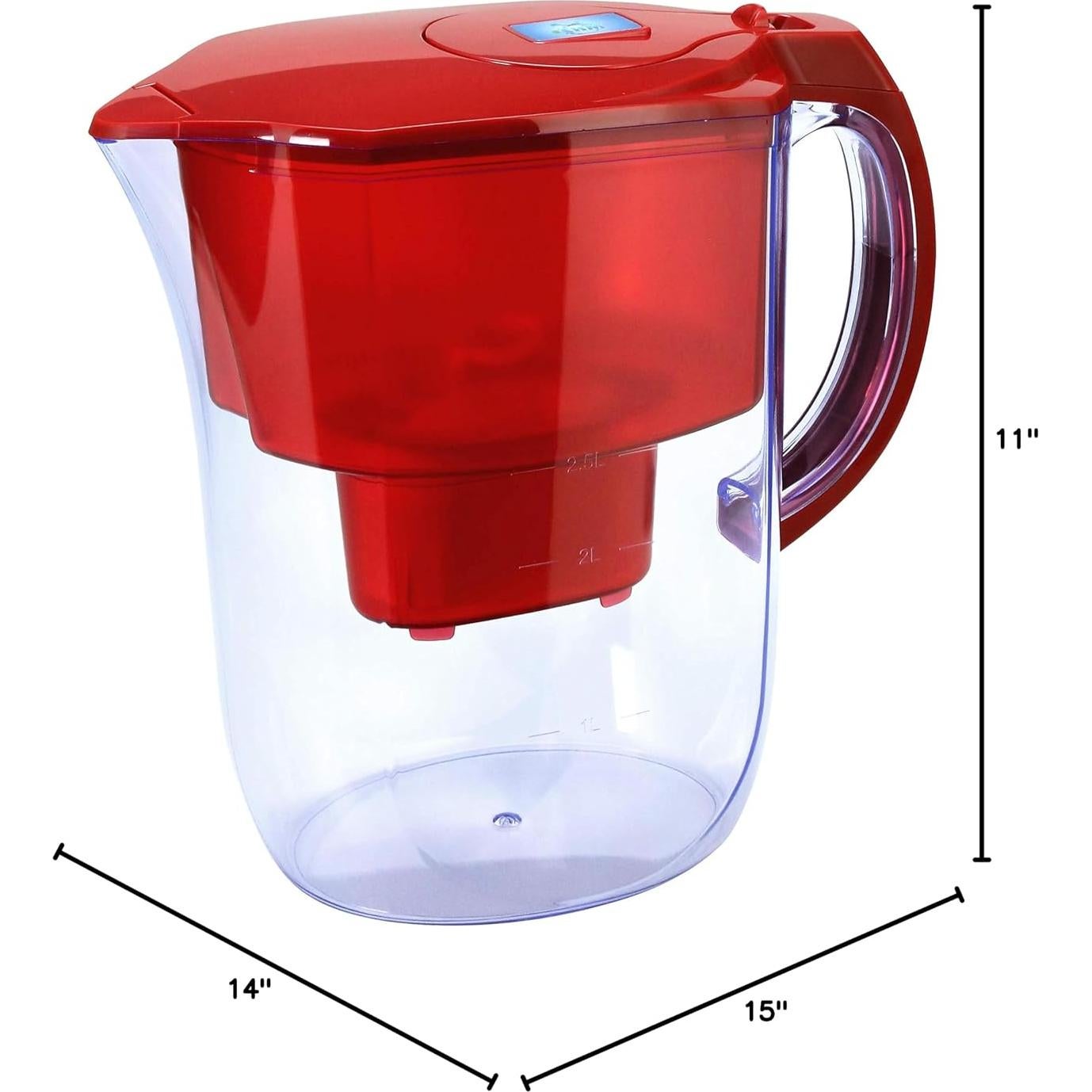 Jarra de Filtro de Agua Alcalina EHM 3.8L - Libre de BPA