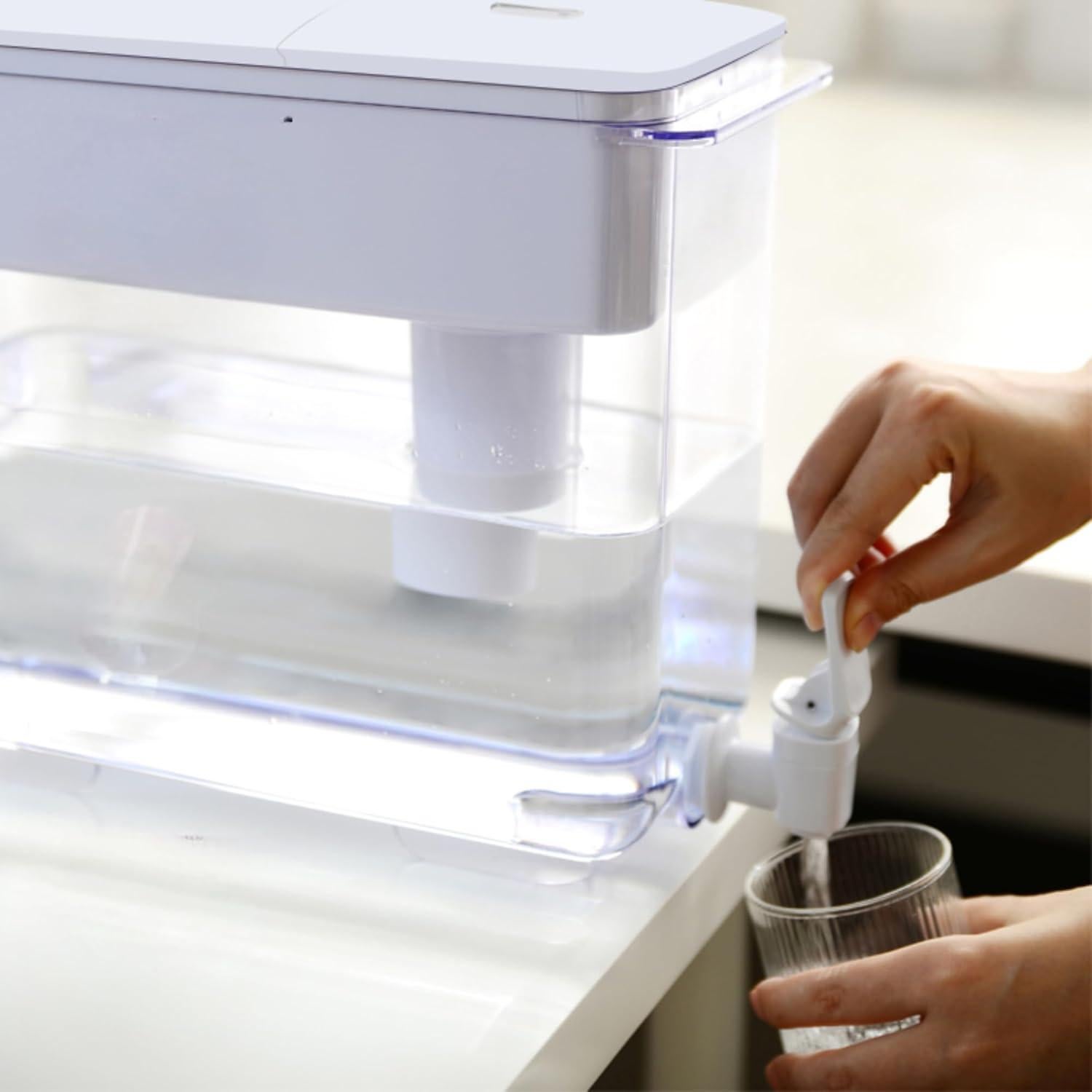 Jarra de Filtro de Agua Joey'z 30 Tazas con 5 Filtros y Recordatorio