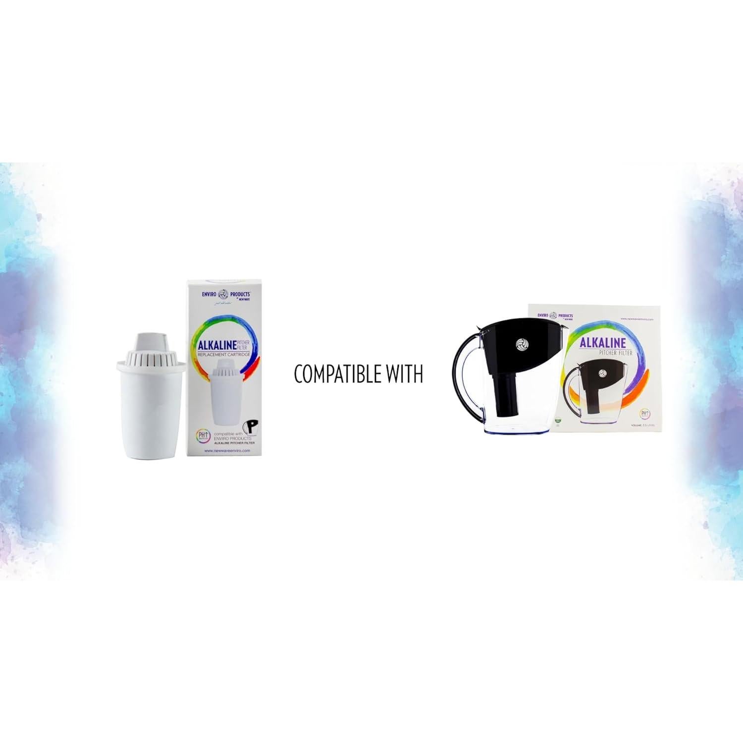 Cartucho Filtro Reemplazo Alcalino New Wave Enviro 64 Galones