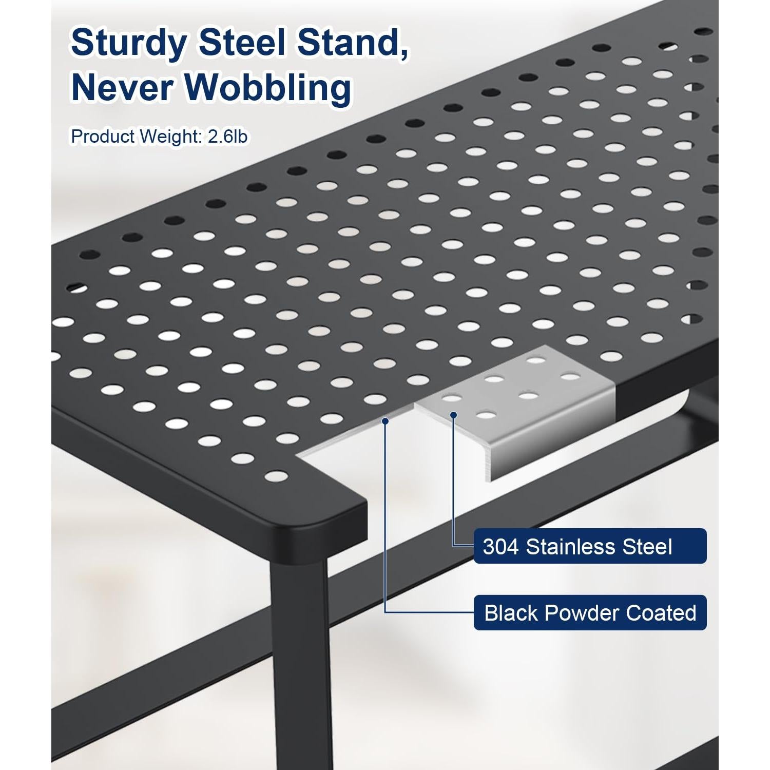 Soporte de metal para dispensador de agua Brita con bandeja