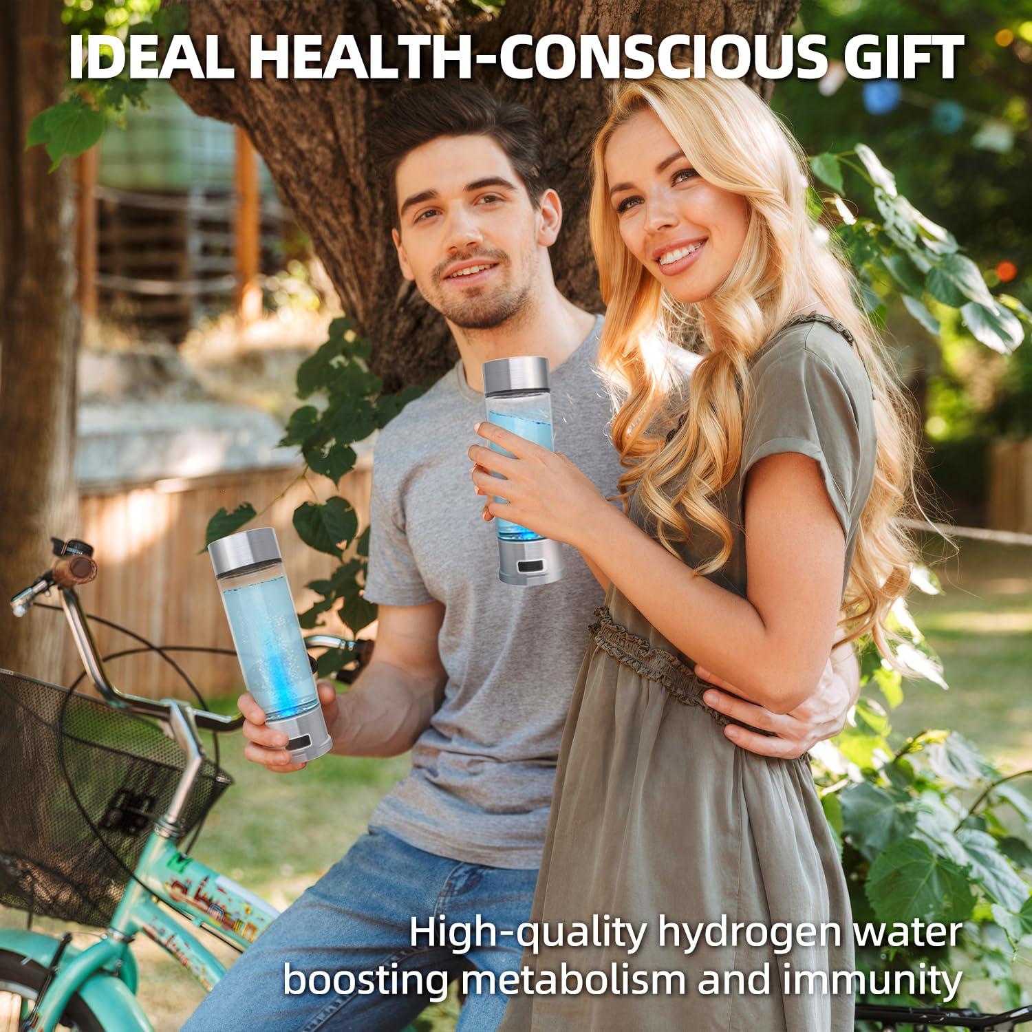 Botella de Agua de Hidrógeno Curety 102A 1500ppb 21.5cm