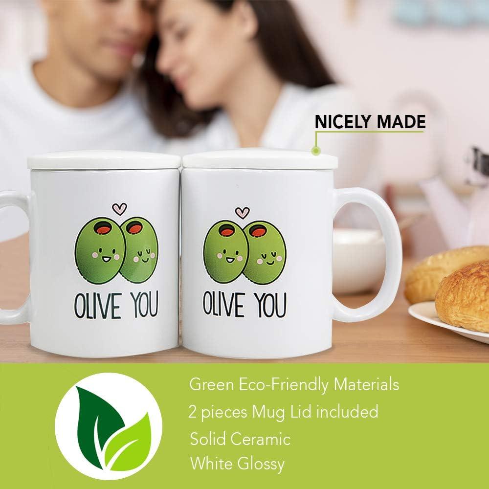 2 Tapas Reutilizables Cerámica Blanca 11oz PRINT SUPREMACY