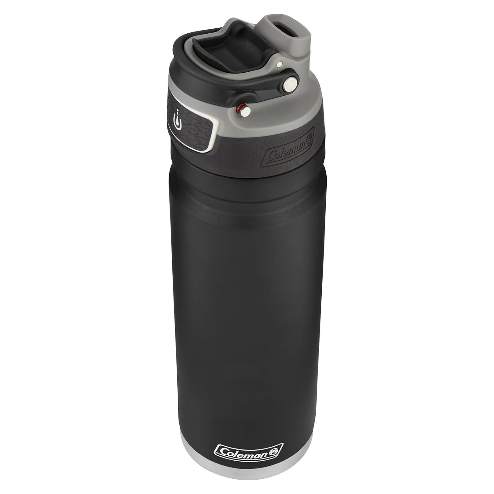 Botella de Agua Acero Inoxidable Coleman 0.71L Negra AUTOSEAL