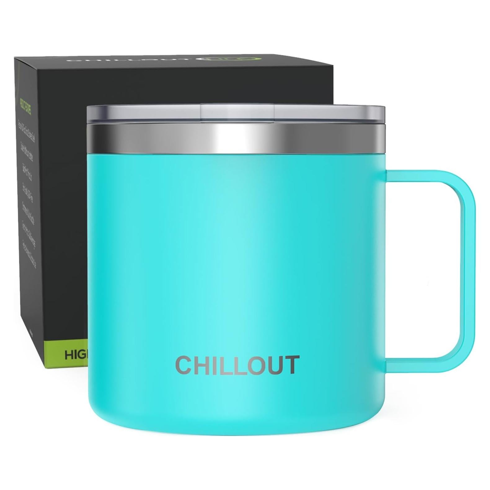 Taza Térmica CHILLOUT LIFE 16 oz Acero Inoxidable Azul