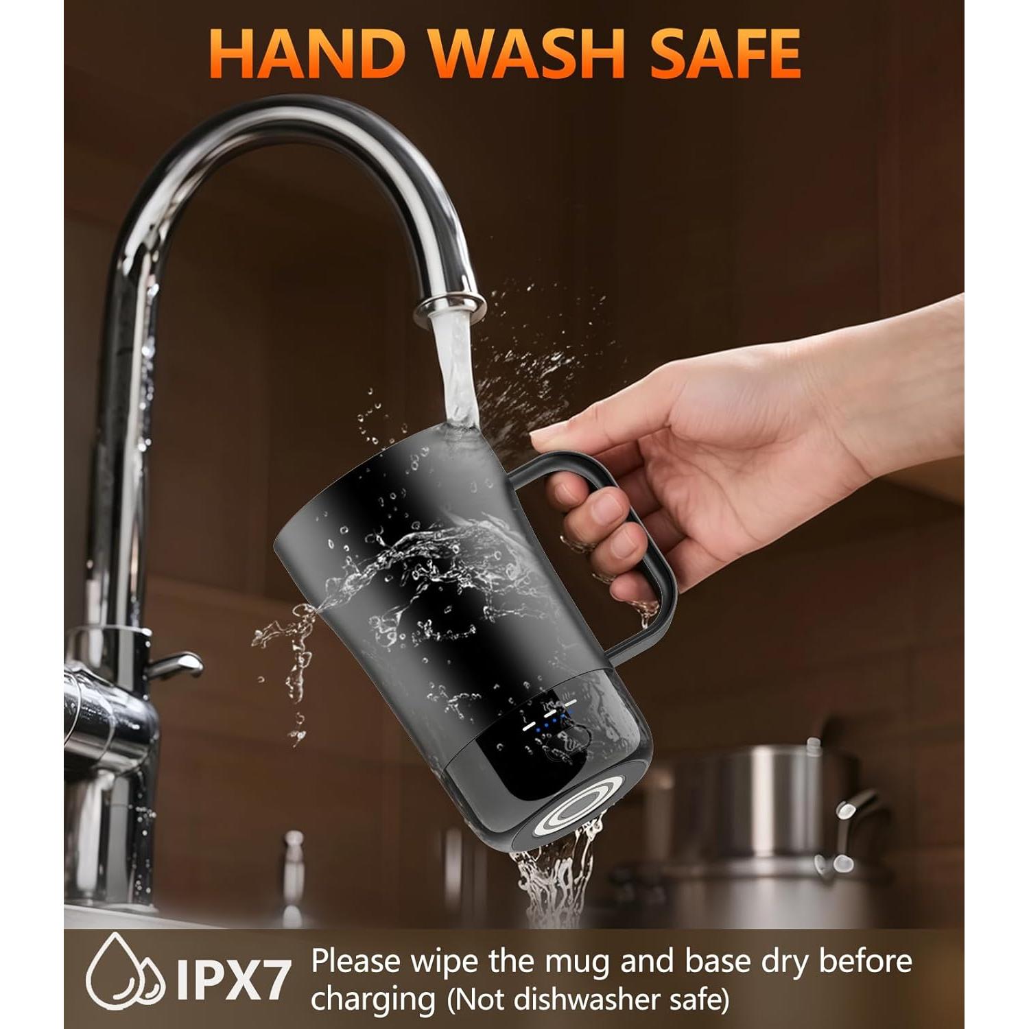 Taza de café inteligente PUSEE F2 14oz control temperatura 65°C