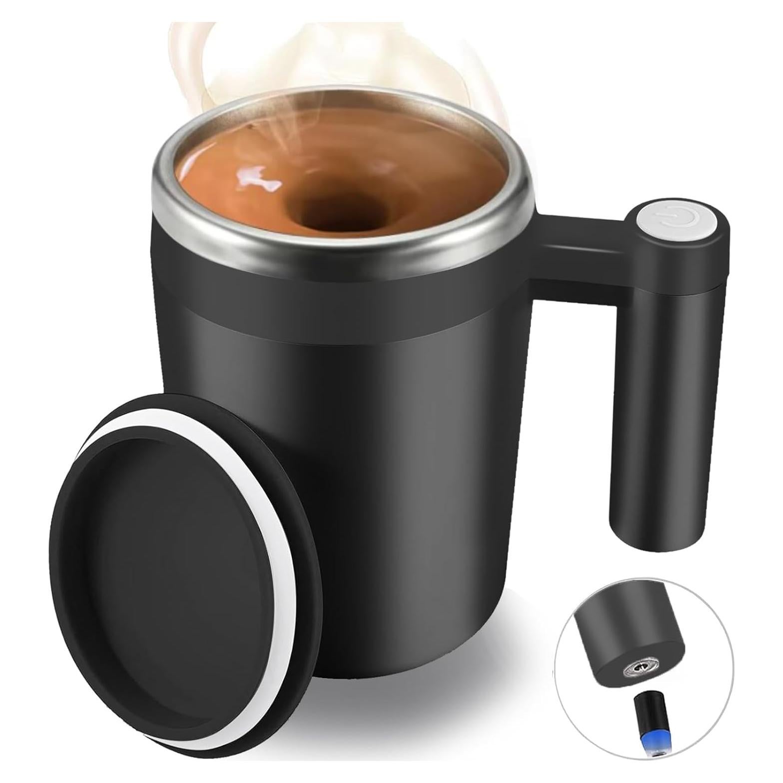 Taza Automática Revolvente FCSWEET 414ml Negra Impermeable