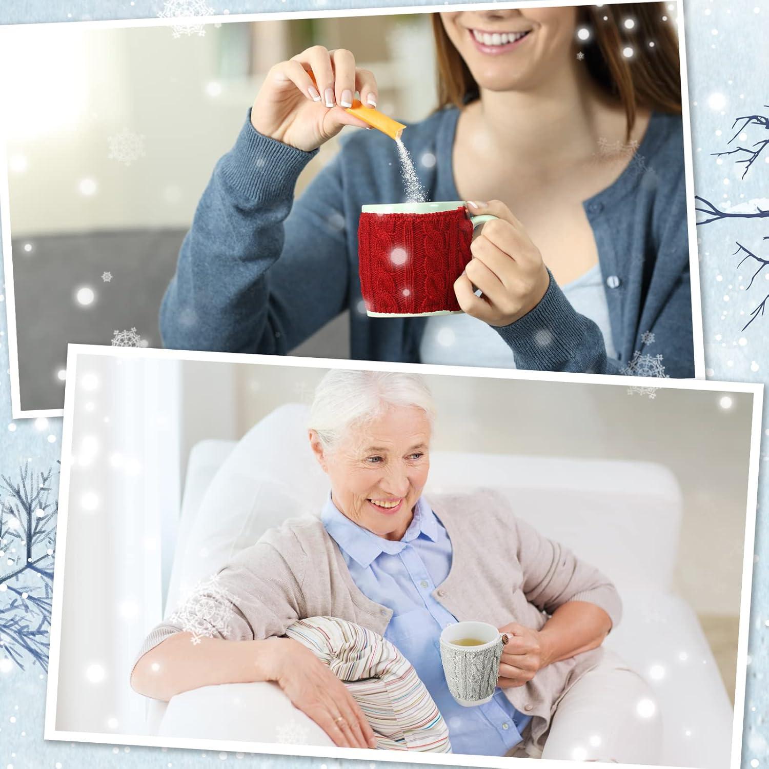 Mangas Aislantes Reutilizables Skyley 4 Pcs para Tazas de Café