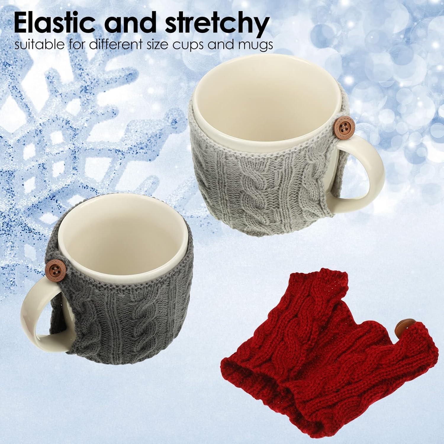 Mangas Aislantes Reutilizables Skyley 4 Pcs para Tazas de Café