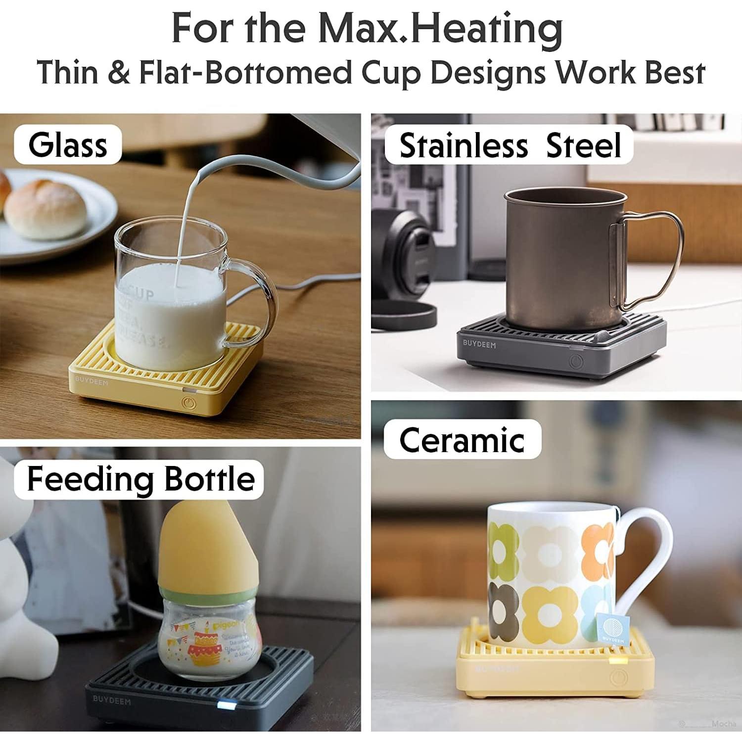 Calentador de Tazas BUYDEEM OA20013 Extra Ancho 240V 24W