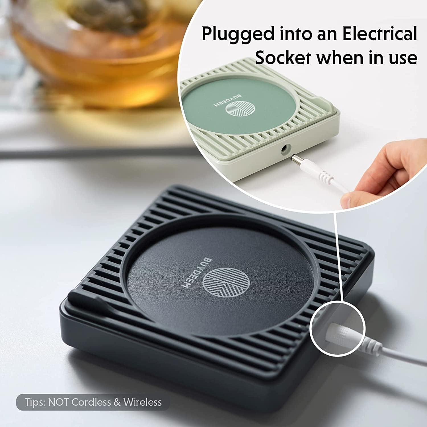 Calentador de Tazas BUYDEEM OA20013 Extra Ancho 240V 24W