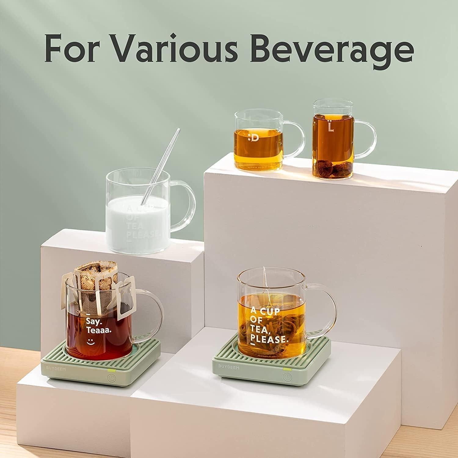 Calentador de Tazas BUYDEEM OA20013 Extra Ancho 240V 24W