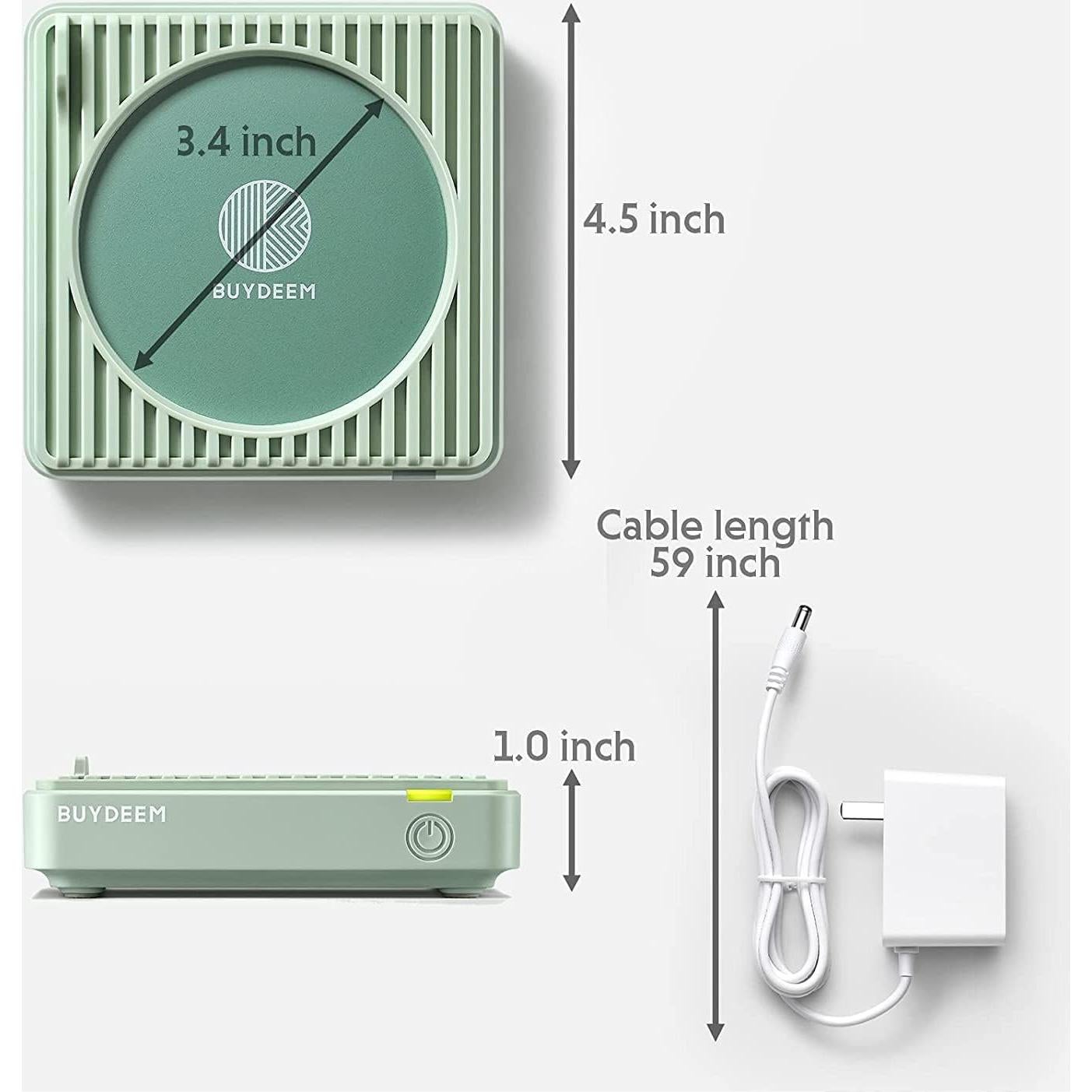Calentador de Tazas BUYDEEM OA20013 Extra Ancho 240V 24W