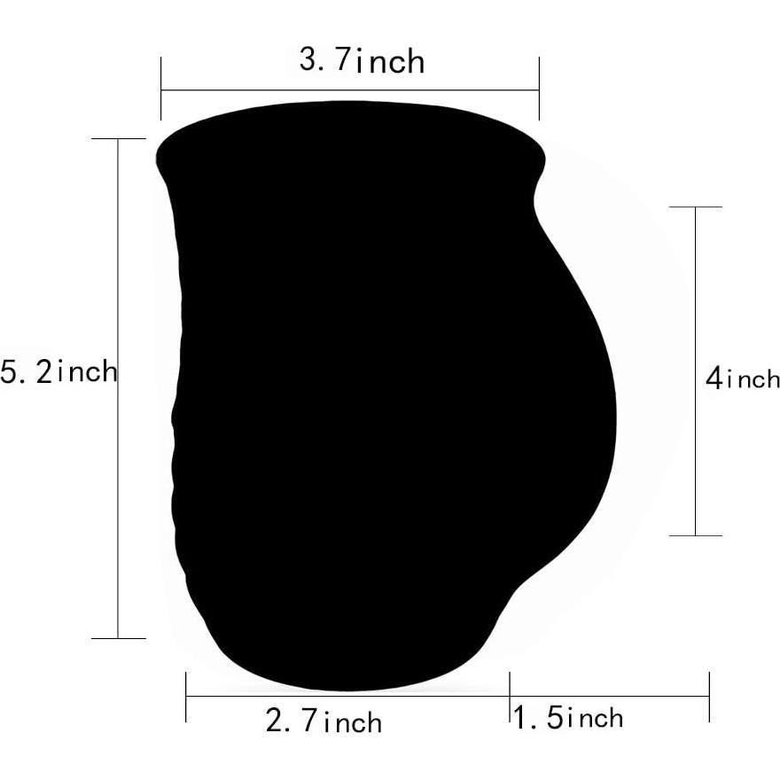Taza Calentadora de Manos Cerámica Hecha a Mano 0.6L Azul