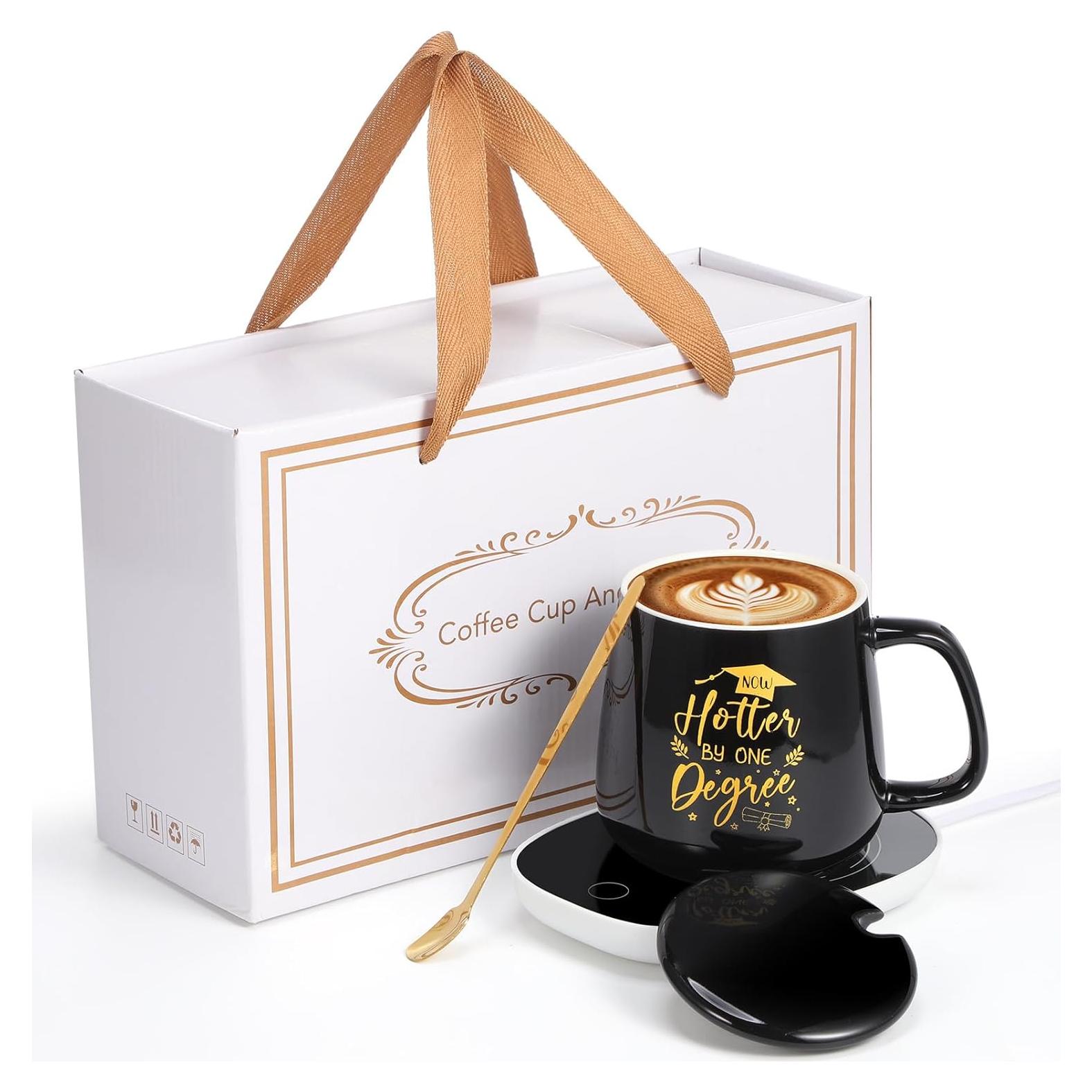 Set Taza de Cerámica de Graduación Baderke con Calentador