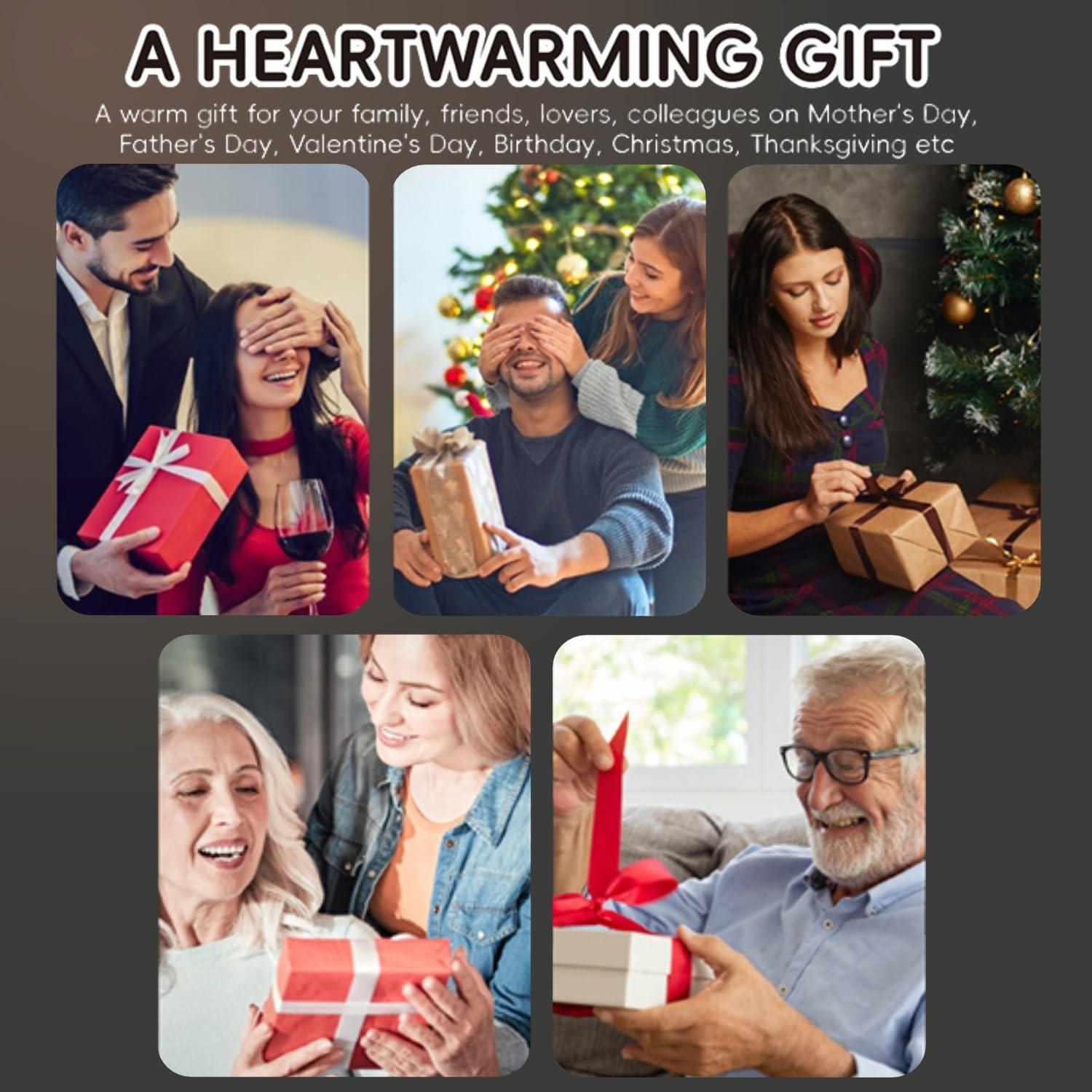 Calentador de Tazas HOWAY con 4 Temperaturas y Taza Cerámica 396ml