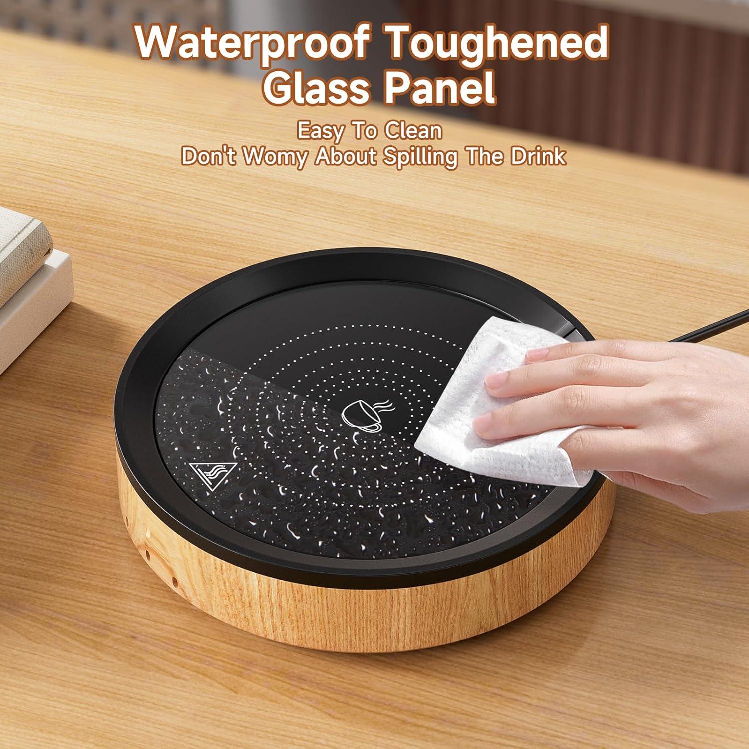 Calentador de Tazas Defashun 36W con Luz LED y Apagado Automático