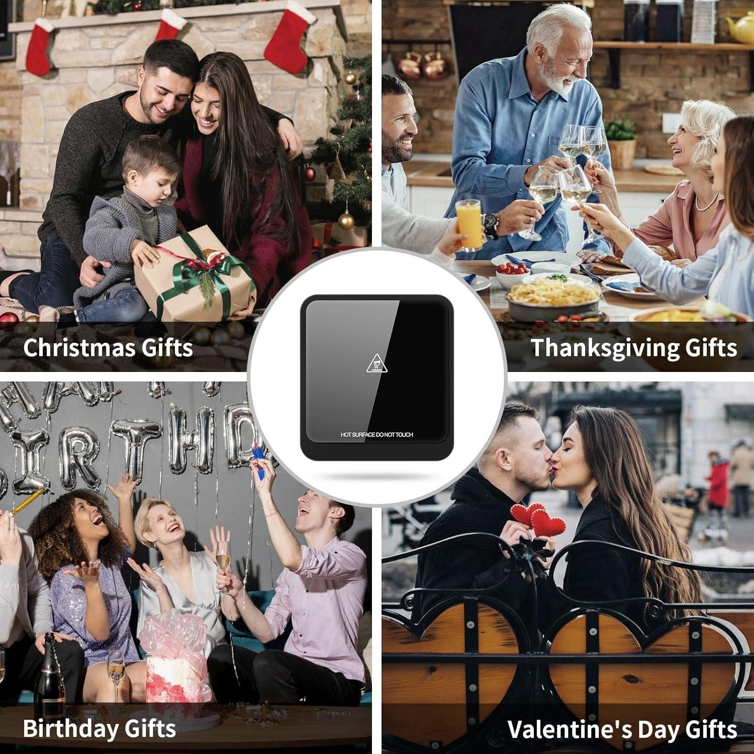 Calentador de Tazas VOBAGA Negro con 5 Temperaturas y Apagado Automático