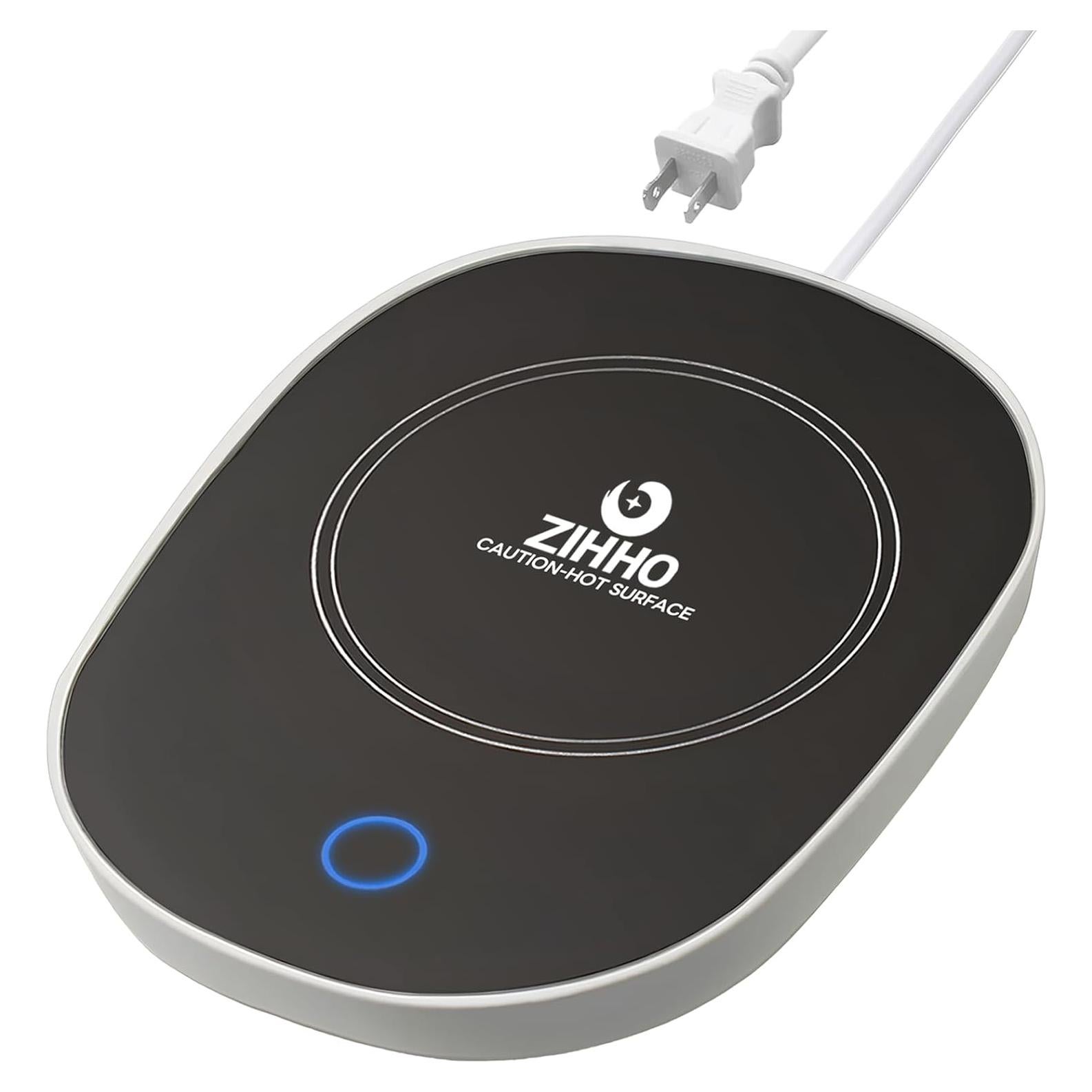 Calentador de Tazas ZIHHO 16W Negro 55°C para Oficina y Hogar