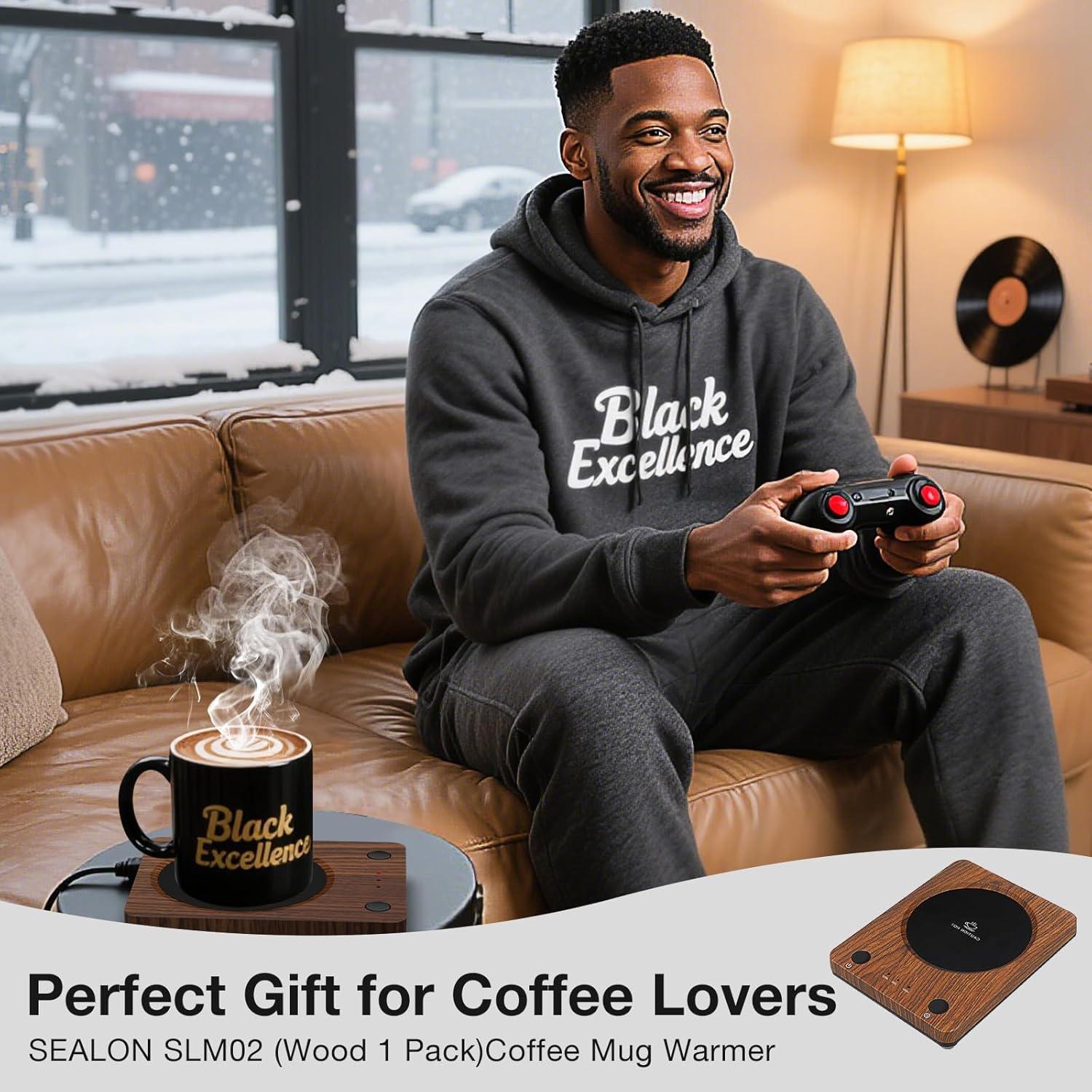 Calentador de Tazas Eléctrico SEALON SLM02 con Apagado Automático