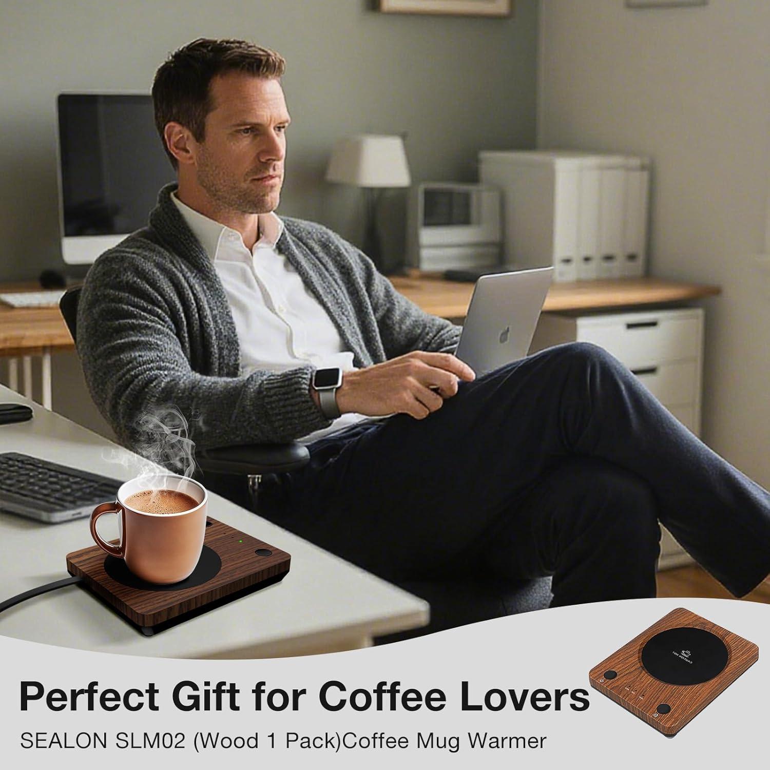 Calentador de Tazas Eléctrico SEALON SLM02 con Apagado Automático