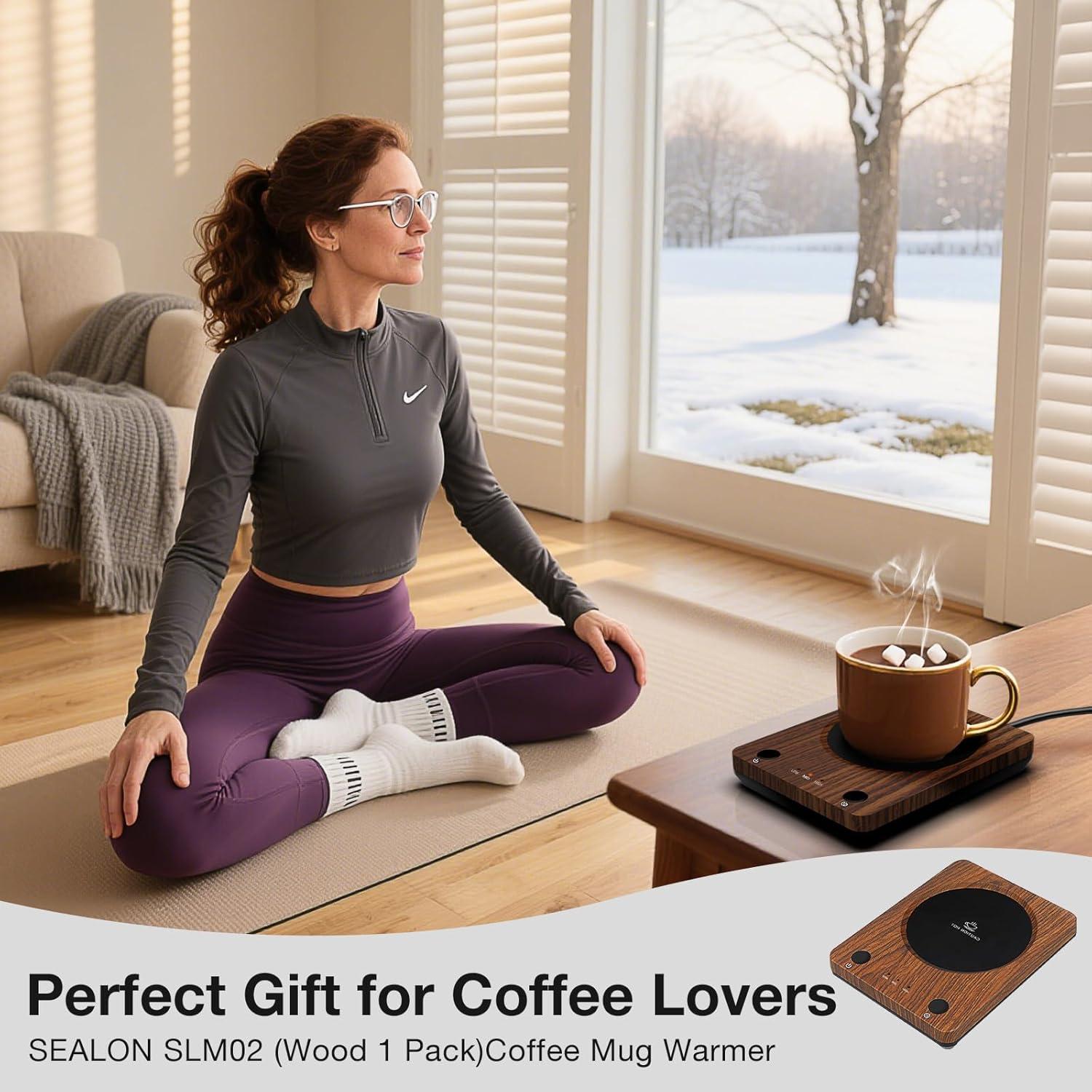 Calentador de Tazas Eléctrico SEALON SLM02 con Apagado Automático