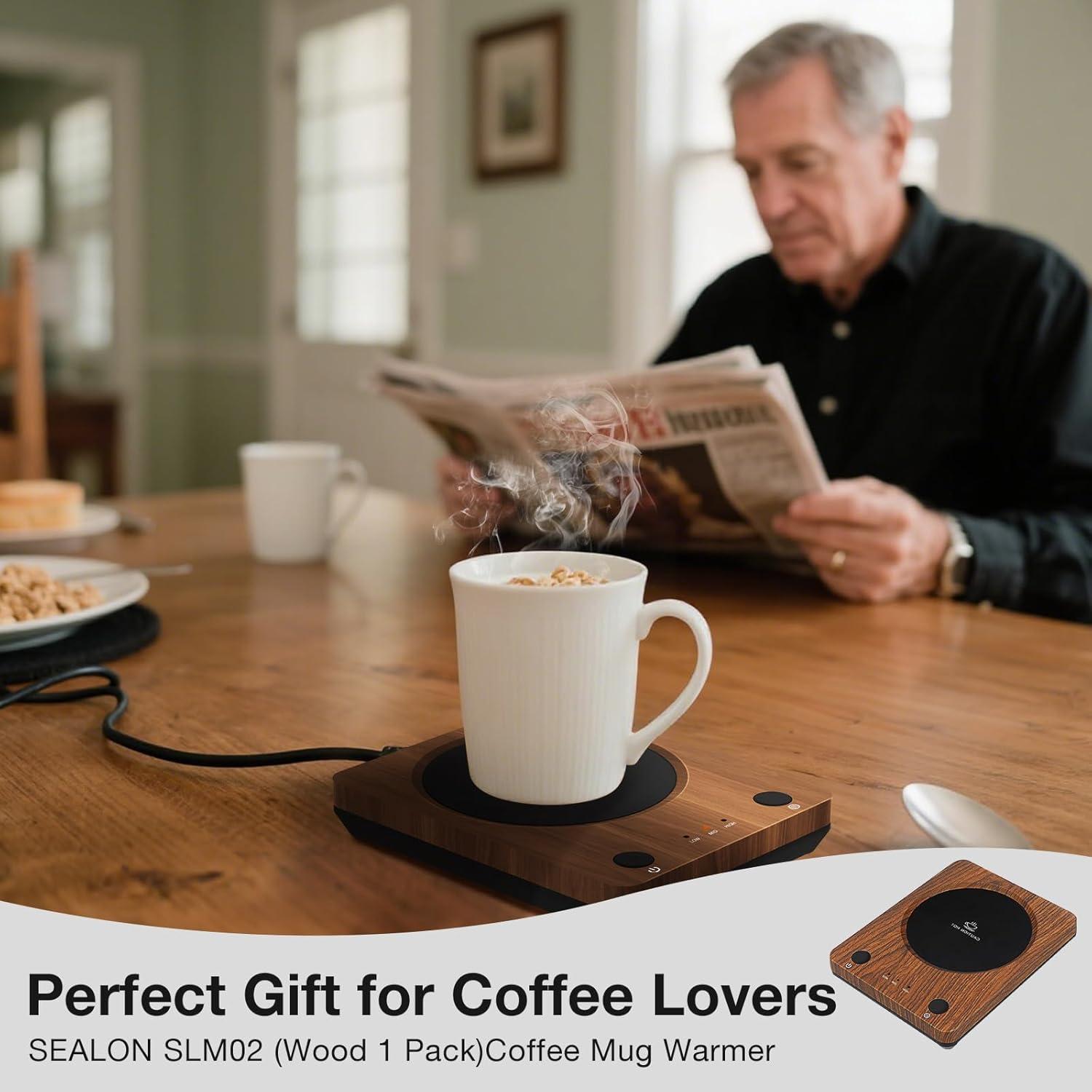 Calentador de Tazas Eléctrico SEALON SLM02 con Apagado Automático