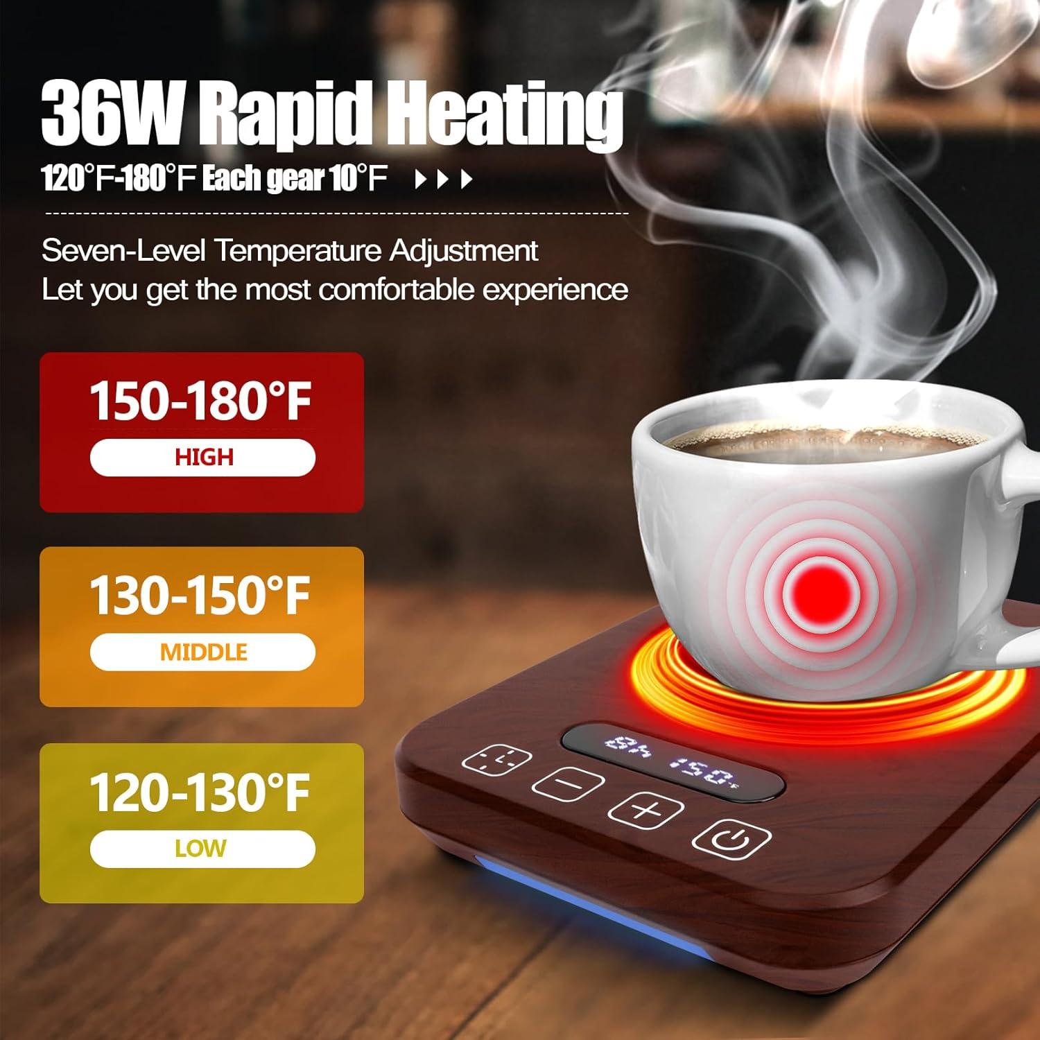 Calentador de Tazas de Café Hobychild 9 Temperaturas 13.2 cm