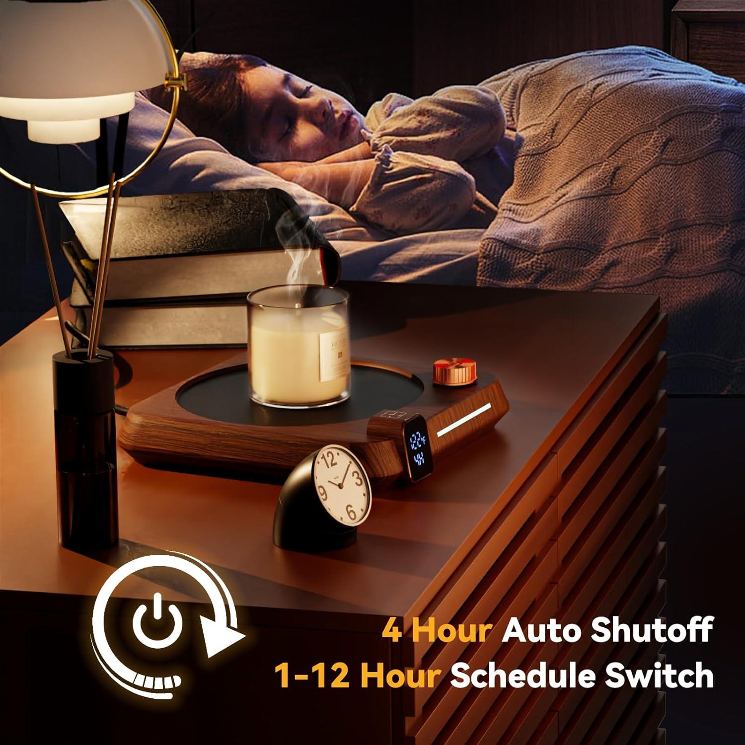 Calentador de Tazas 40W EWCEFIC04 con Pantalla Digital