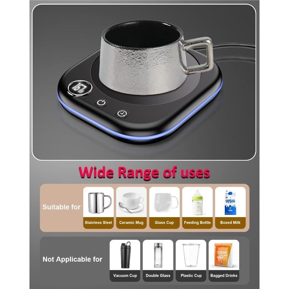 Calentador de Tazas Eléctrico MXMZHXU TB-018 40W Negro