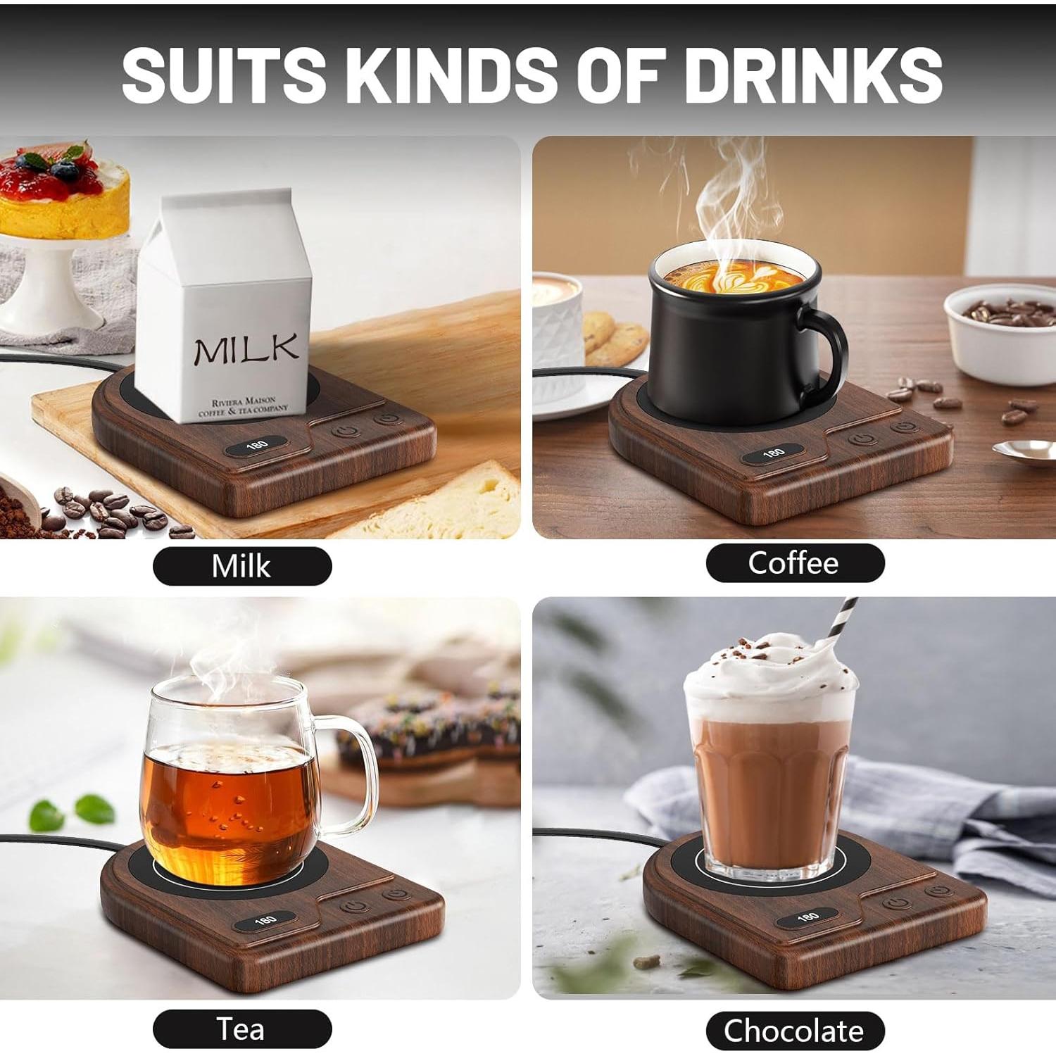 Calentador de Tazas YANXUS J con 3 Temperaturas y Apagado Automático