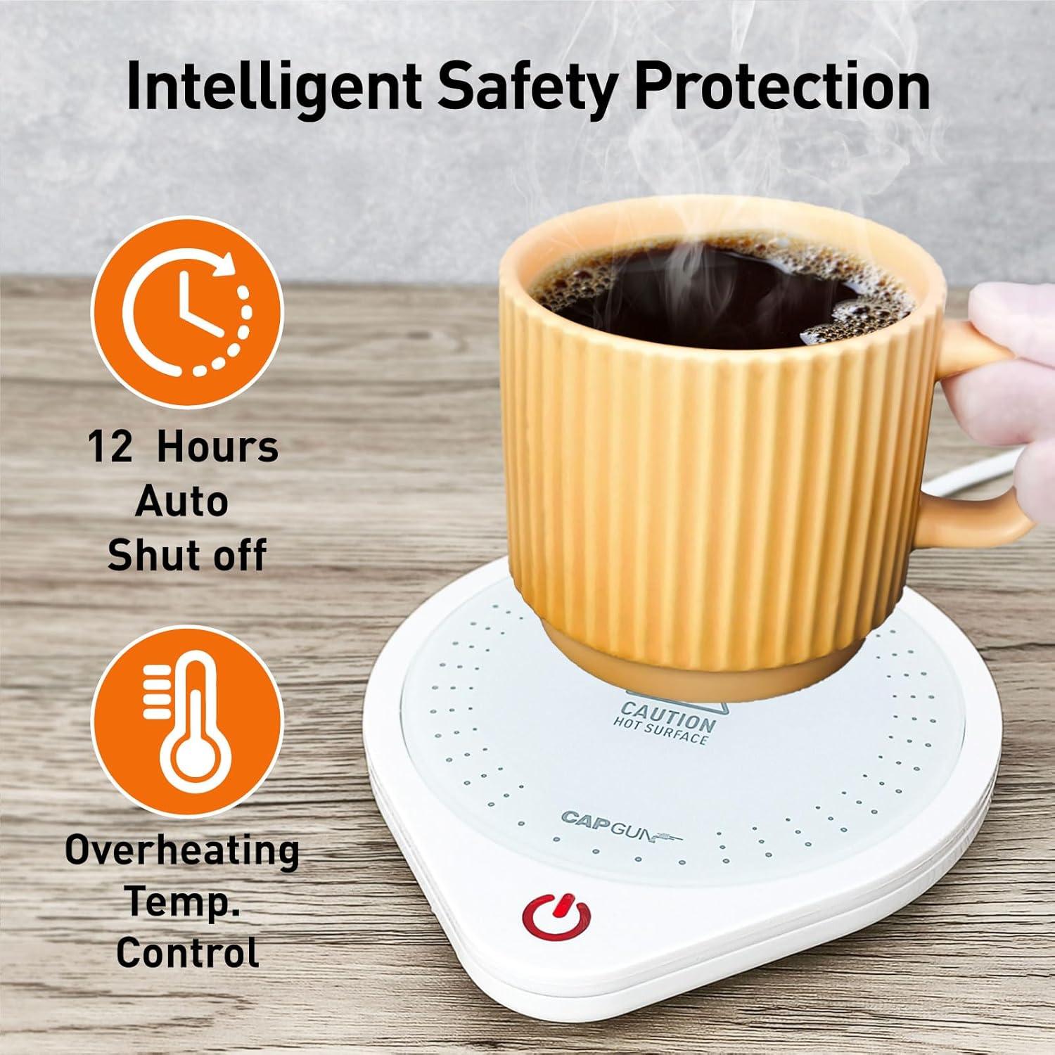 Calentador de Tazas Eléctrico Redomm AI9301BM Blanco 65°C