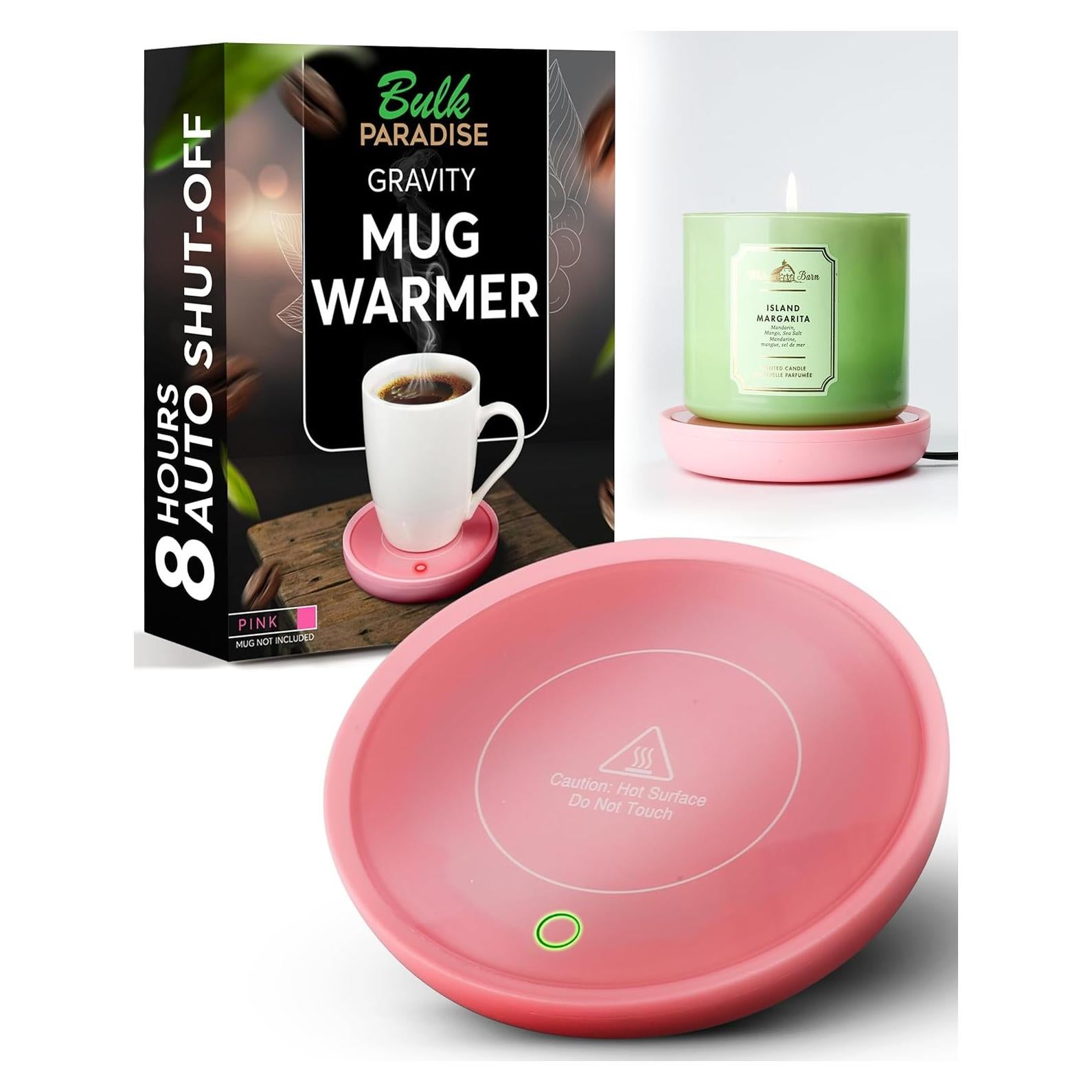 Calentador de Tazas Eléctrico Bulk Paradise 17W Rosa
