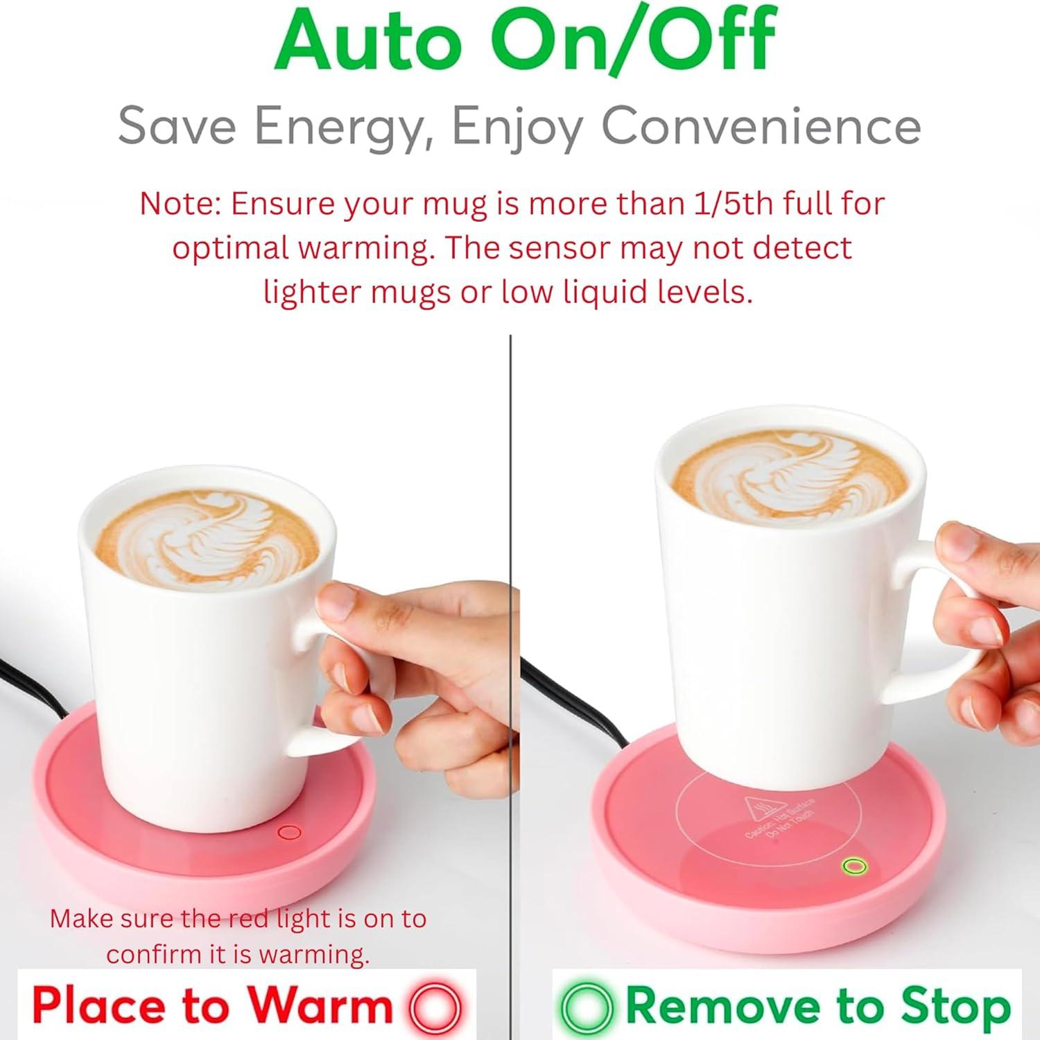 Calentador de Tazas Eléctrico Bulk Paradise 17W Rosa