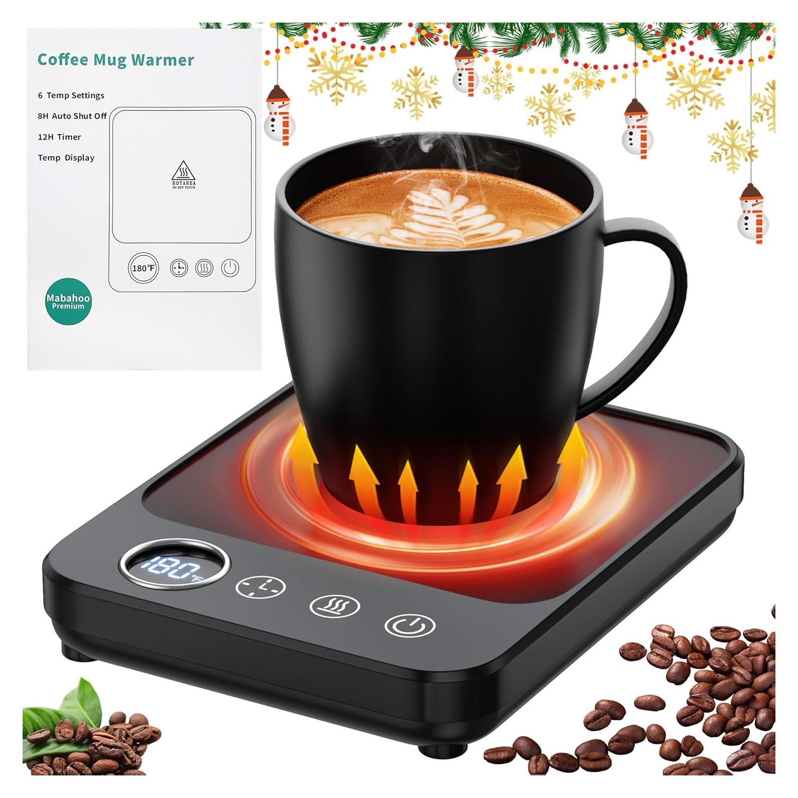 Calentador de Tazas Eléctrico Mabahoo 36W 6 Temperaturas