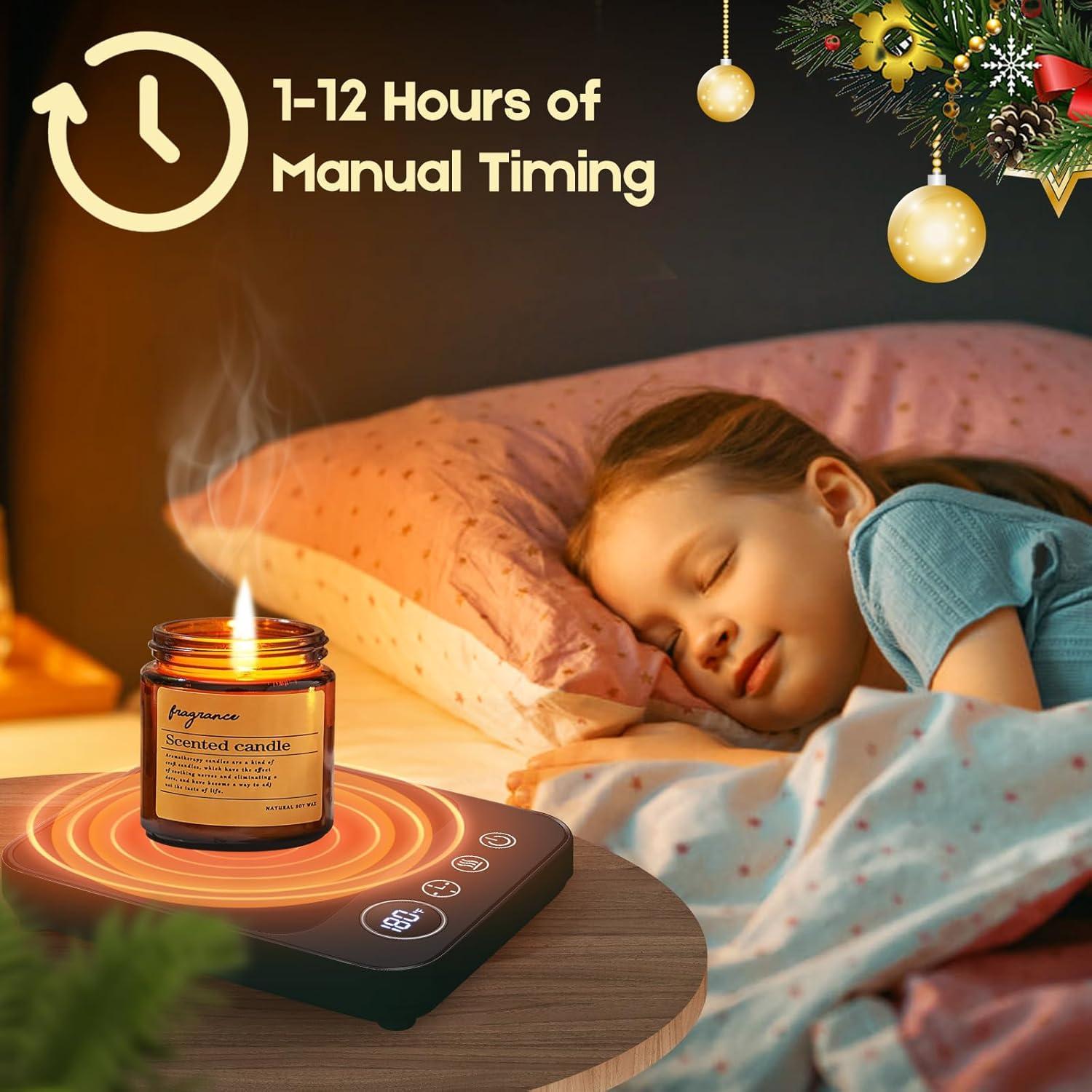 Calentador de Tazas Eléctrico Mabahoo 36W 6 Temperaturas